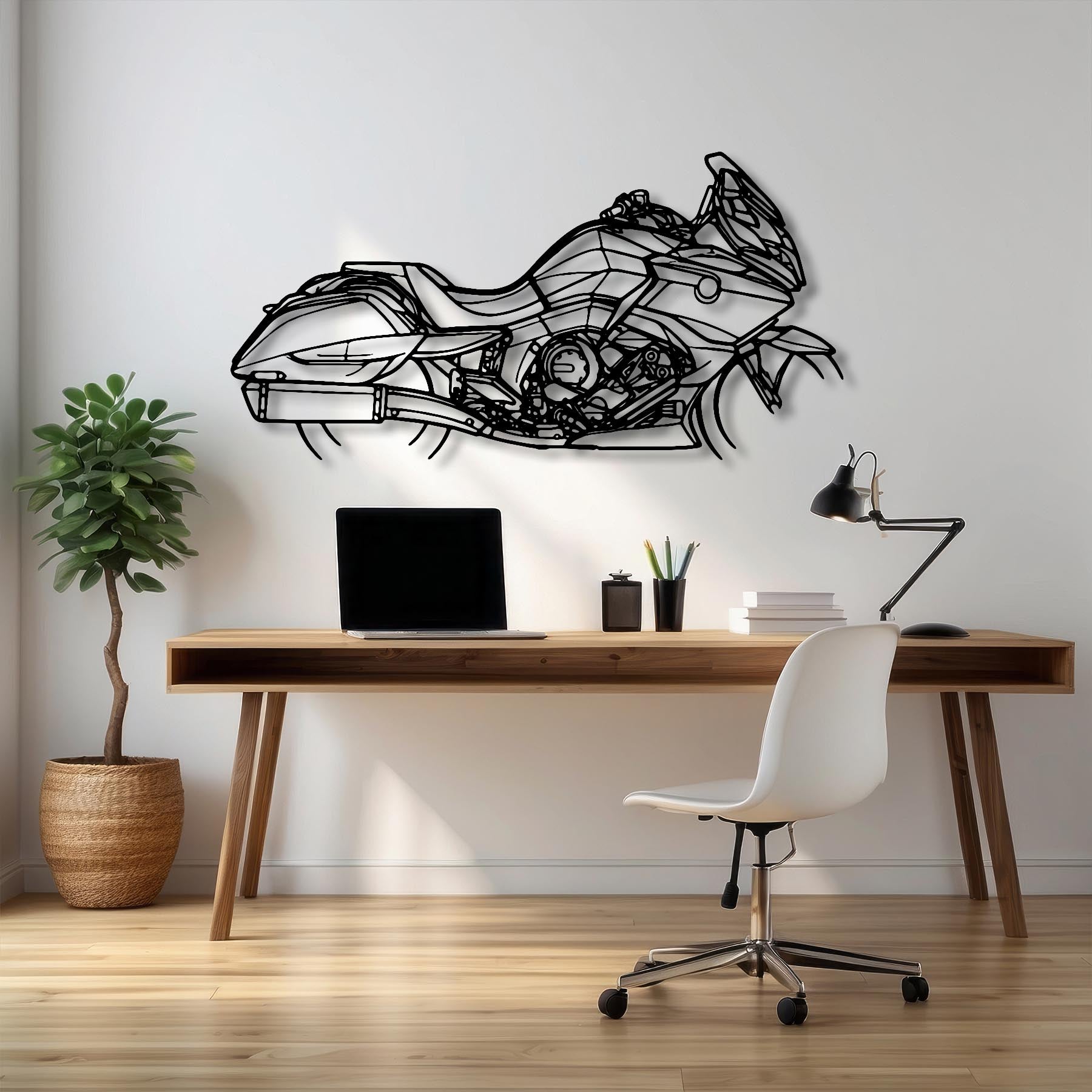 K1600B 2018 Silhouette Metal Wall Art