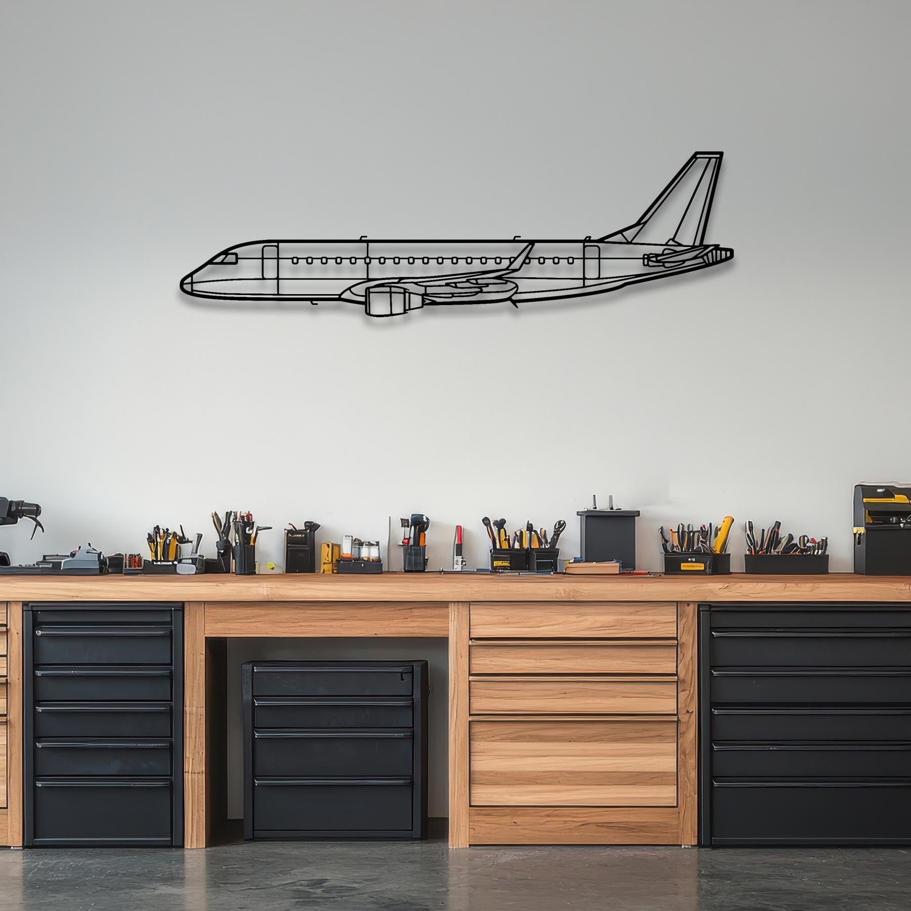 KC-10 Extender Front Metal Aircraft Wall Art - NCP0574