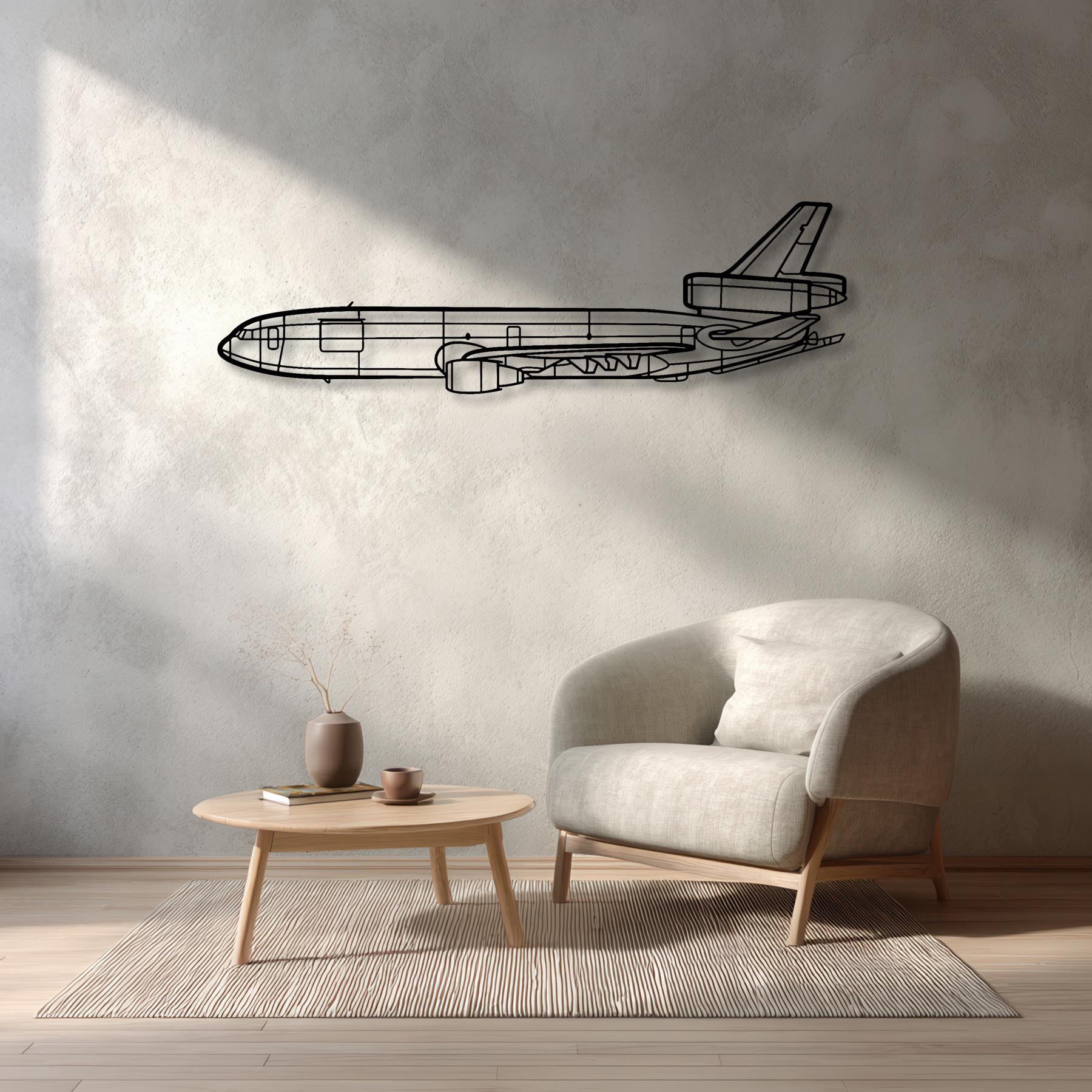 KC-10 Extender Metal Aircraft Wall Art - NCP0099