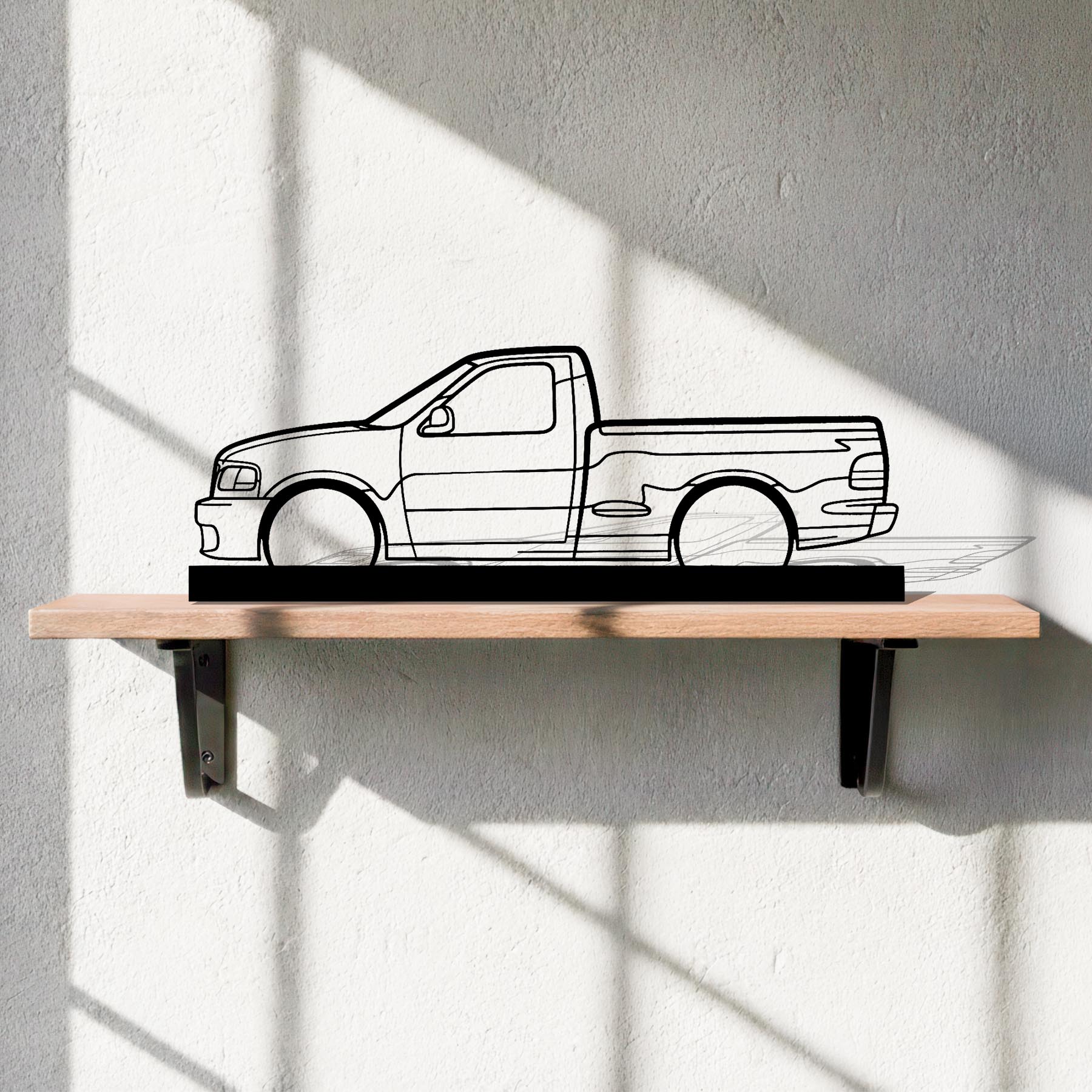 Lightning SV F150 2004 Silhouette Metal Art Stand