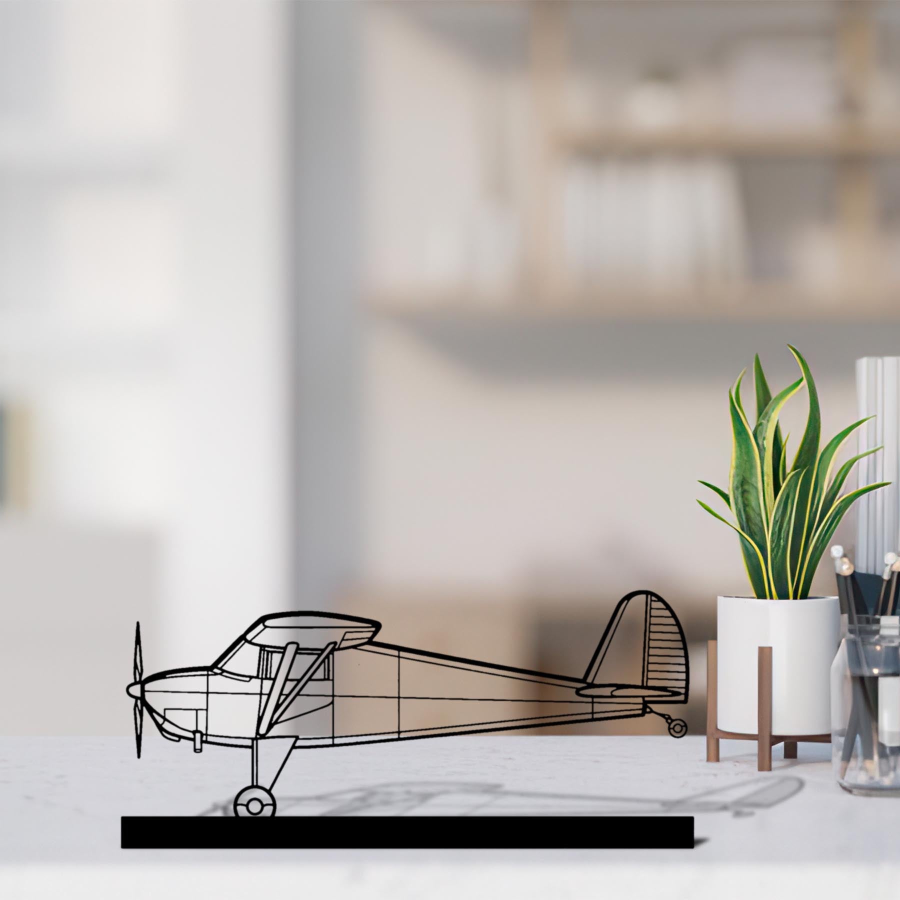 Luscombe 8A Silhouette Metal Art Stand