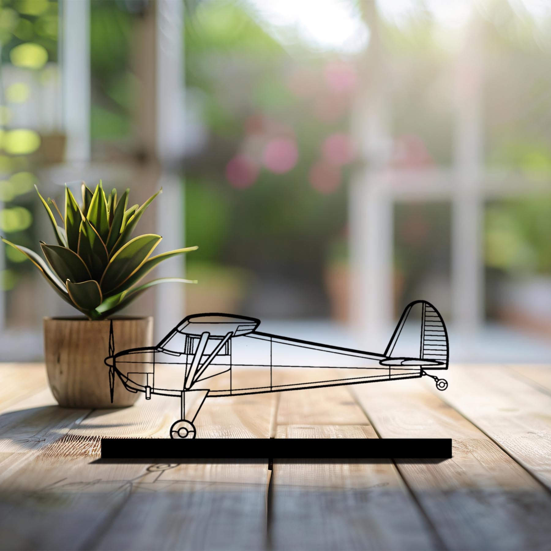 Luscombe 8A Silhouette Metal Art Stand