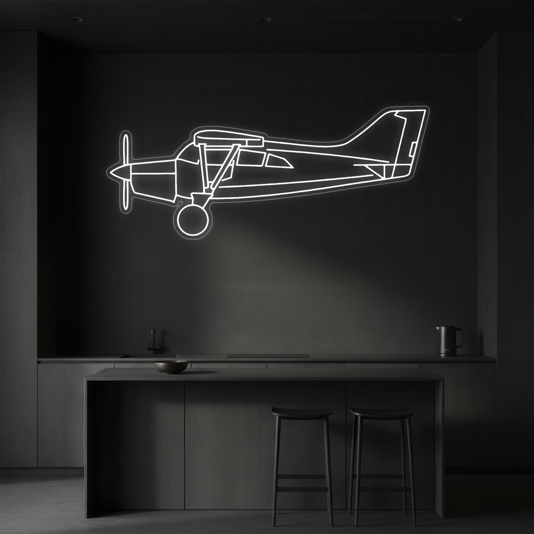 M-7 235 1989 Neon Silhouette