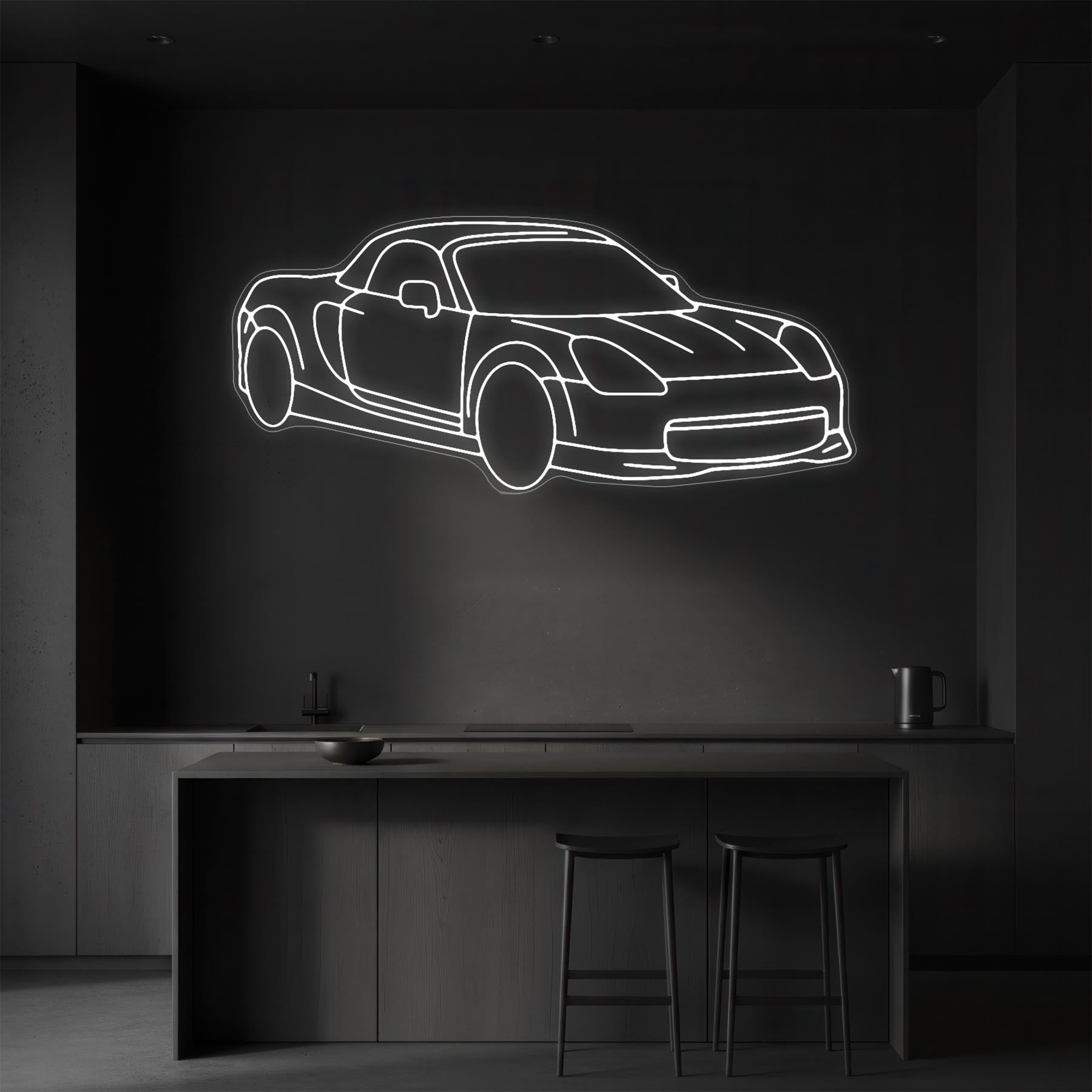 MR2 2002 Angle Neon Silhouette