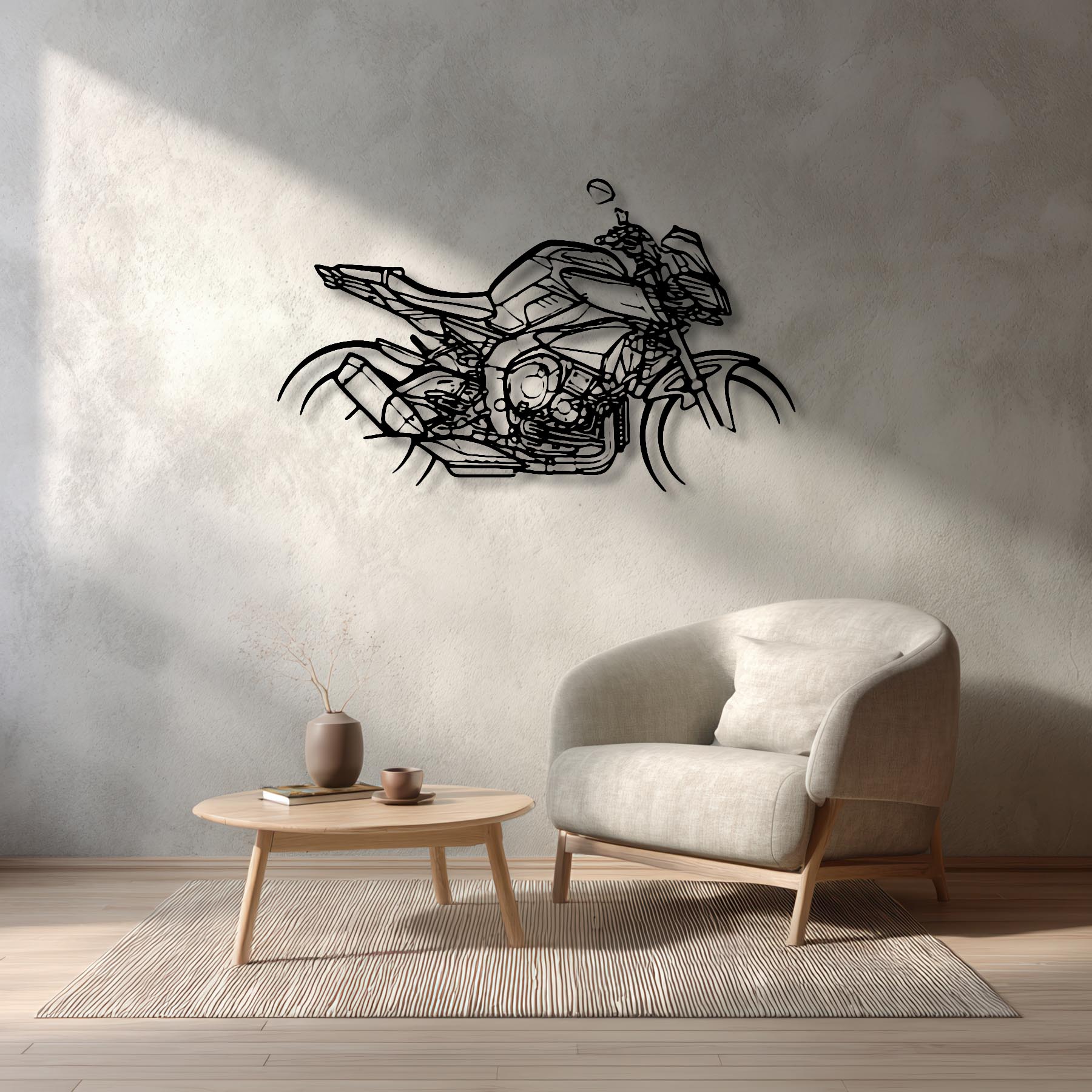 MT10 2020 Silhouette Metal Wall Art