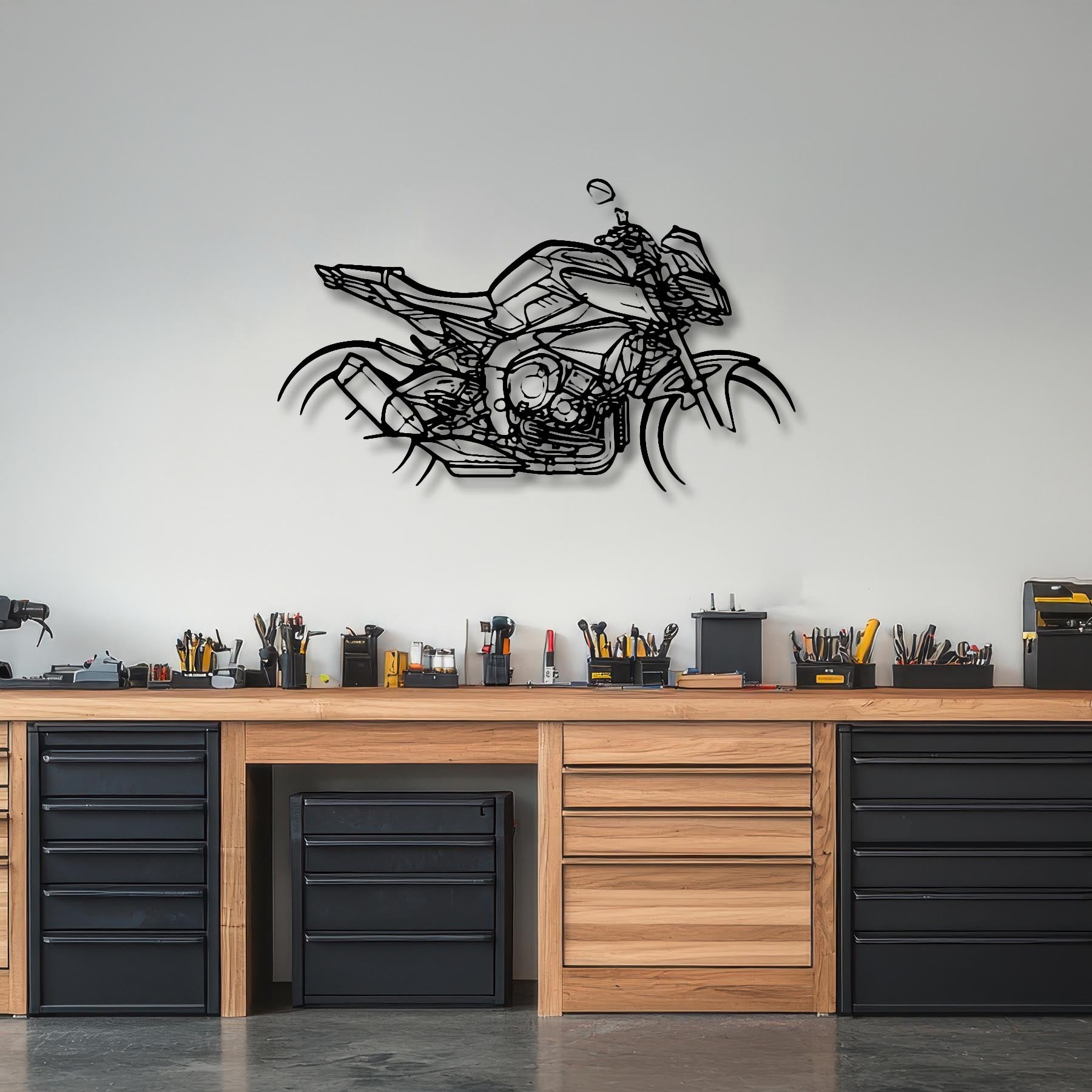 MT10 2020 Silhouette Metal Wall Art