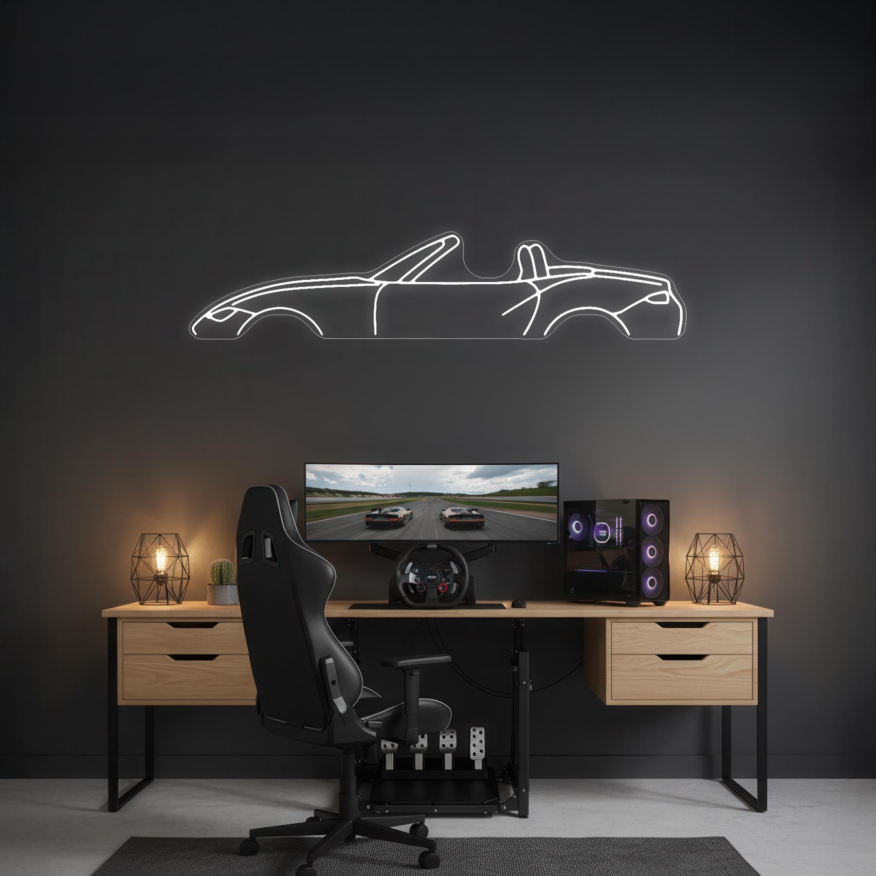 MX-5 2020 Neon Silhouette