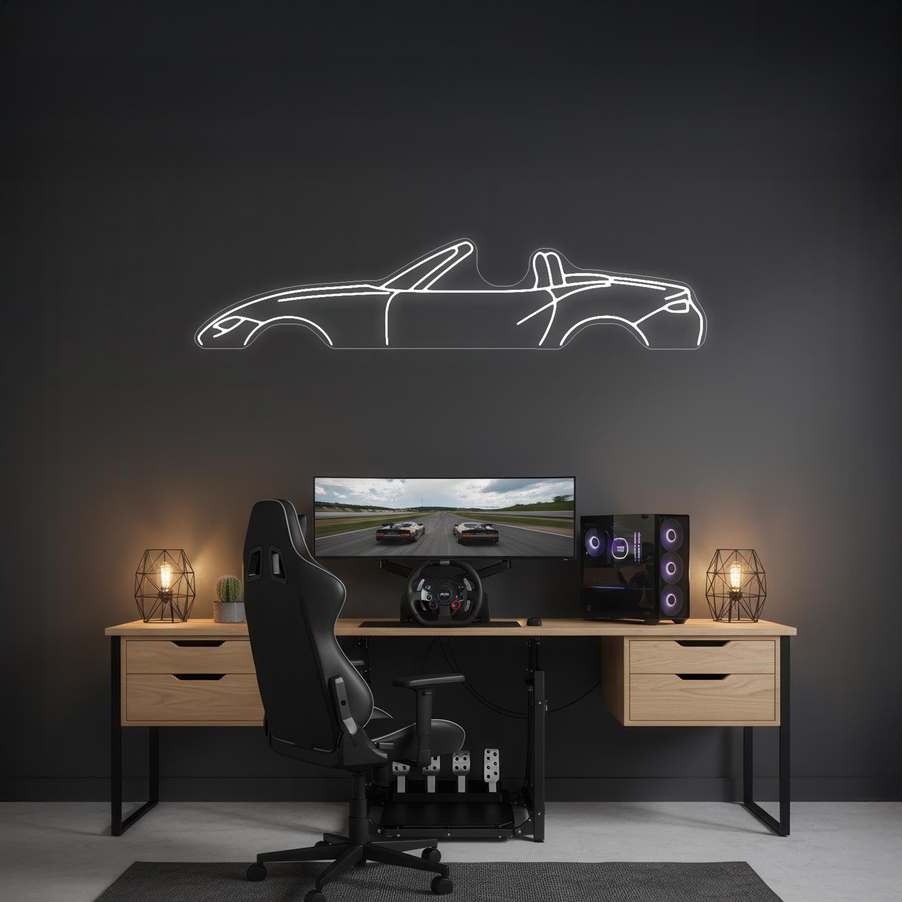 MX-5 ND Neon Silhouette