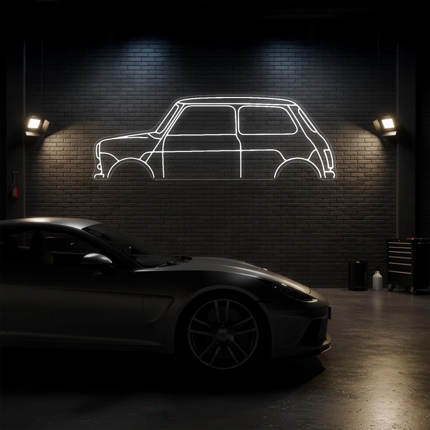 Mini Neon Silhouette