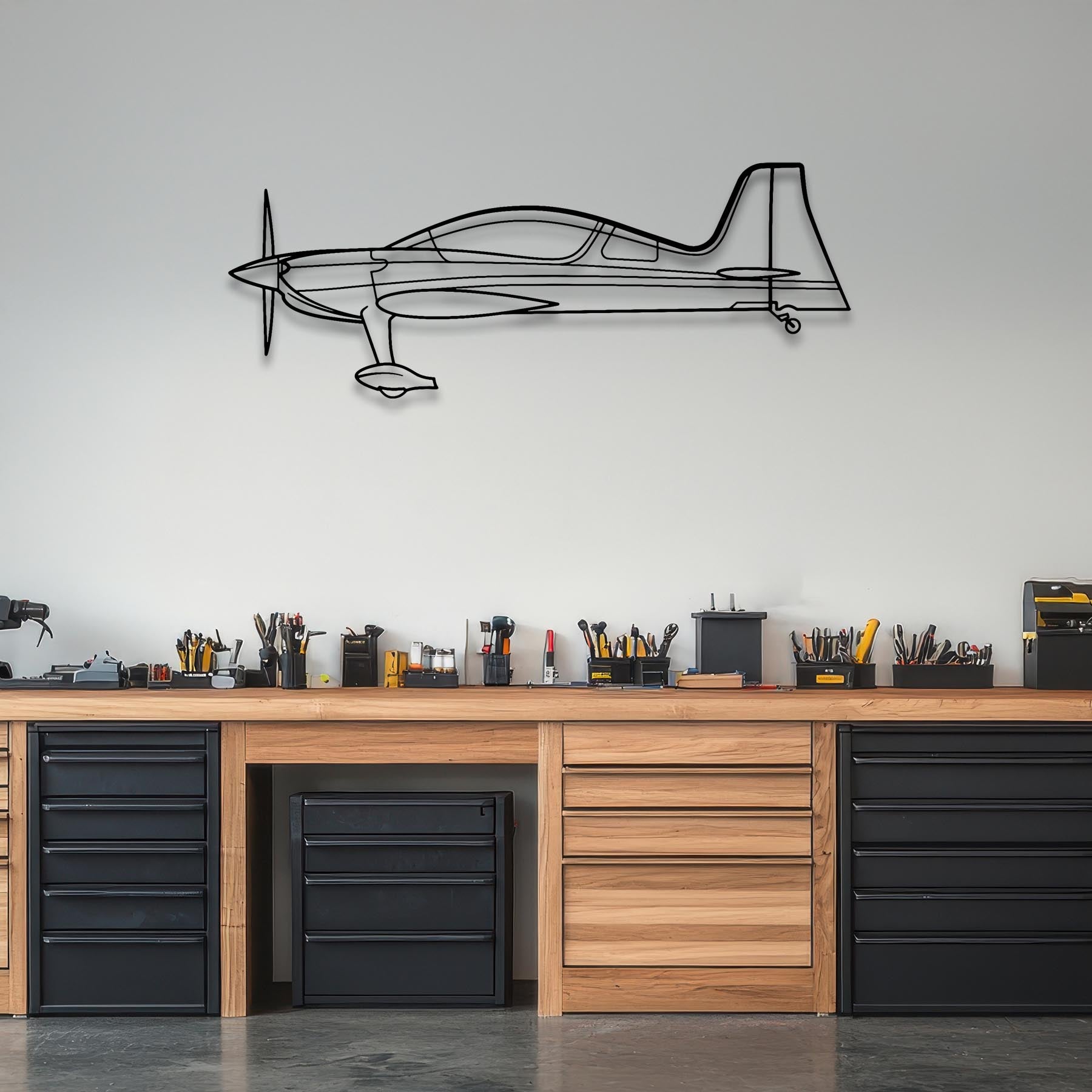 Mirage III Metal Aircraft Wall Art - NCP0586