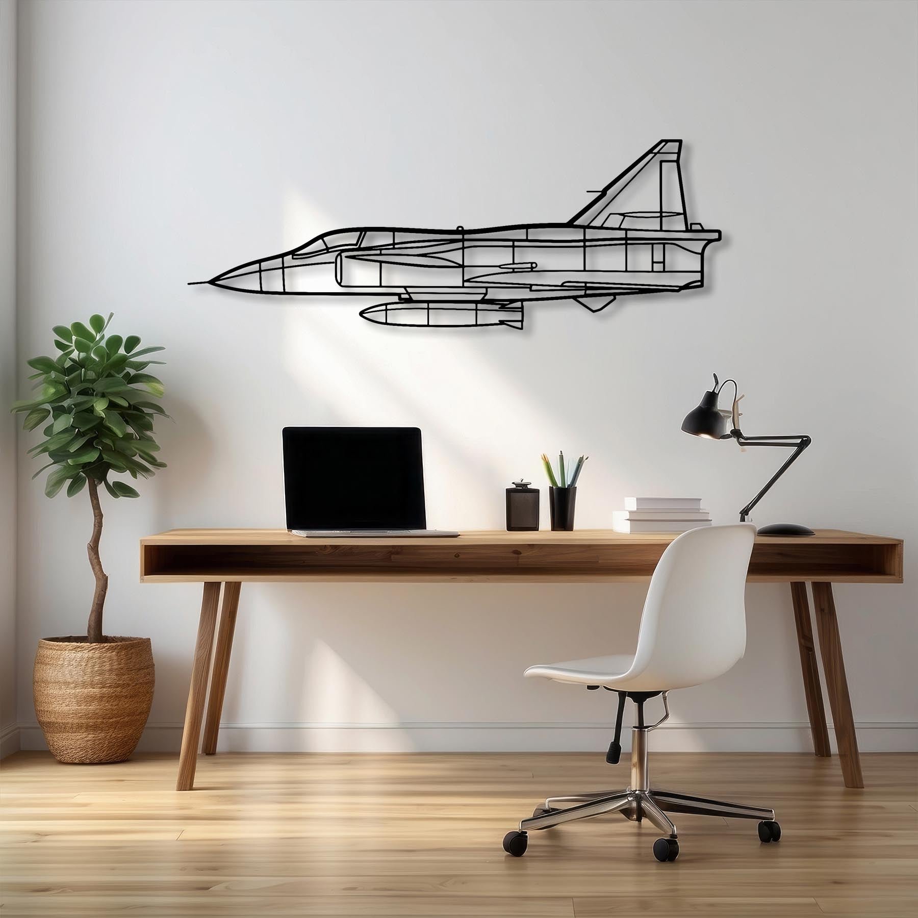 Model 75 Metal Aircraft Wall Art - NCP0108