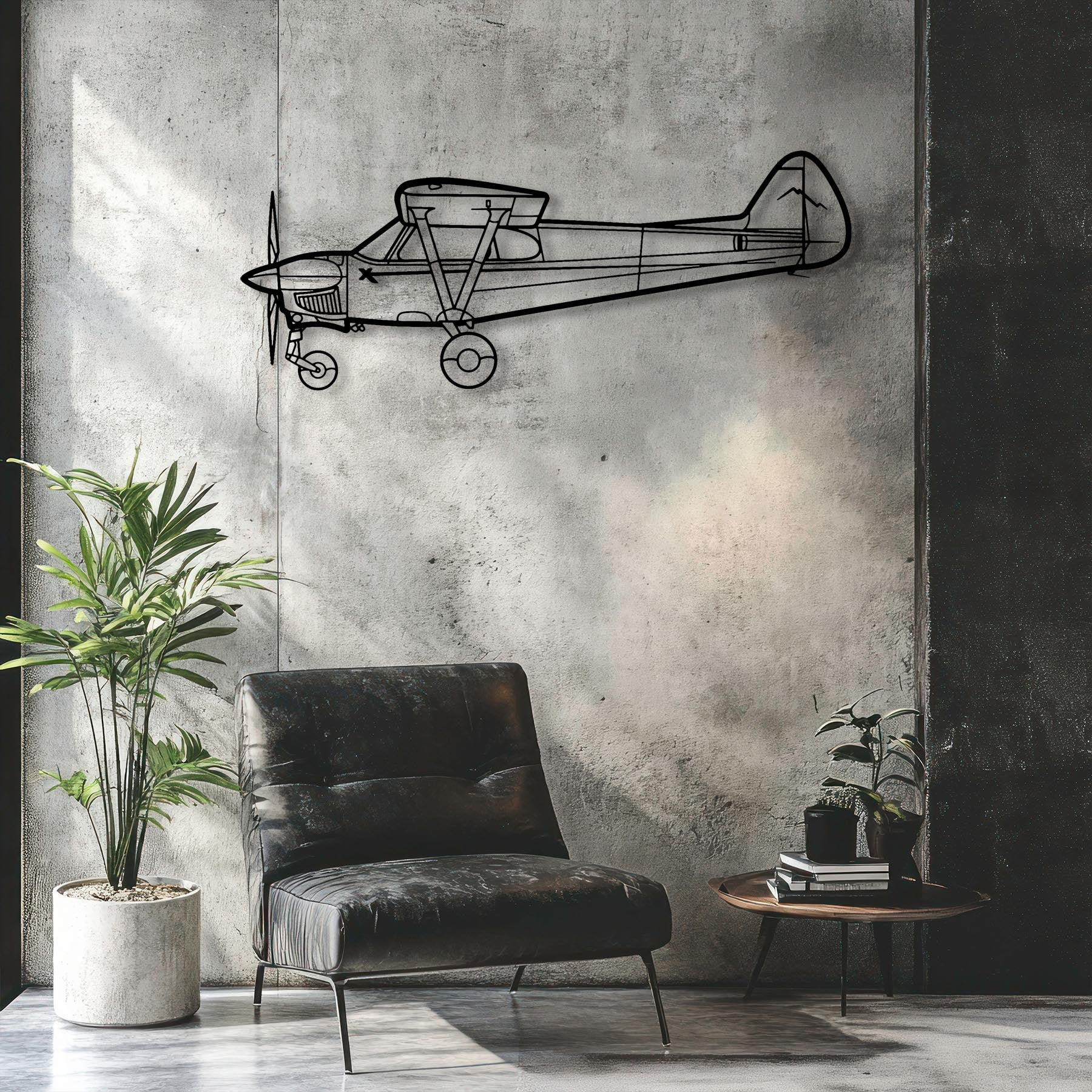 NXCUB Metal Aircraft Wall Art - NCP0338