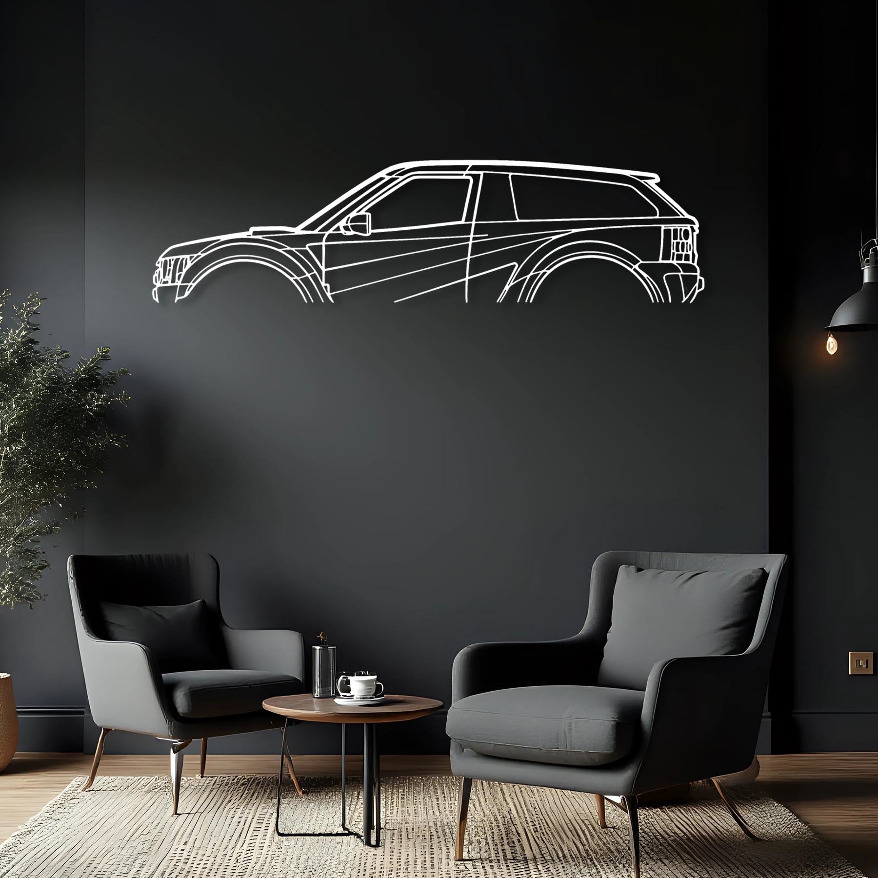 Nemesis 2007 Classic Silhouette Metal Wall Art