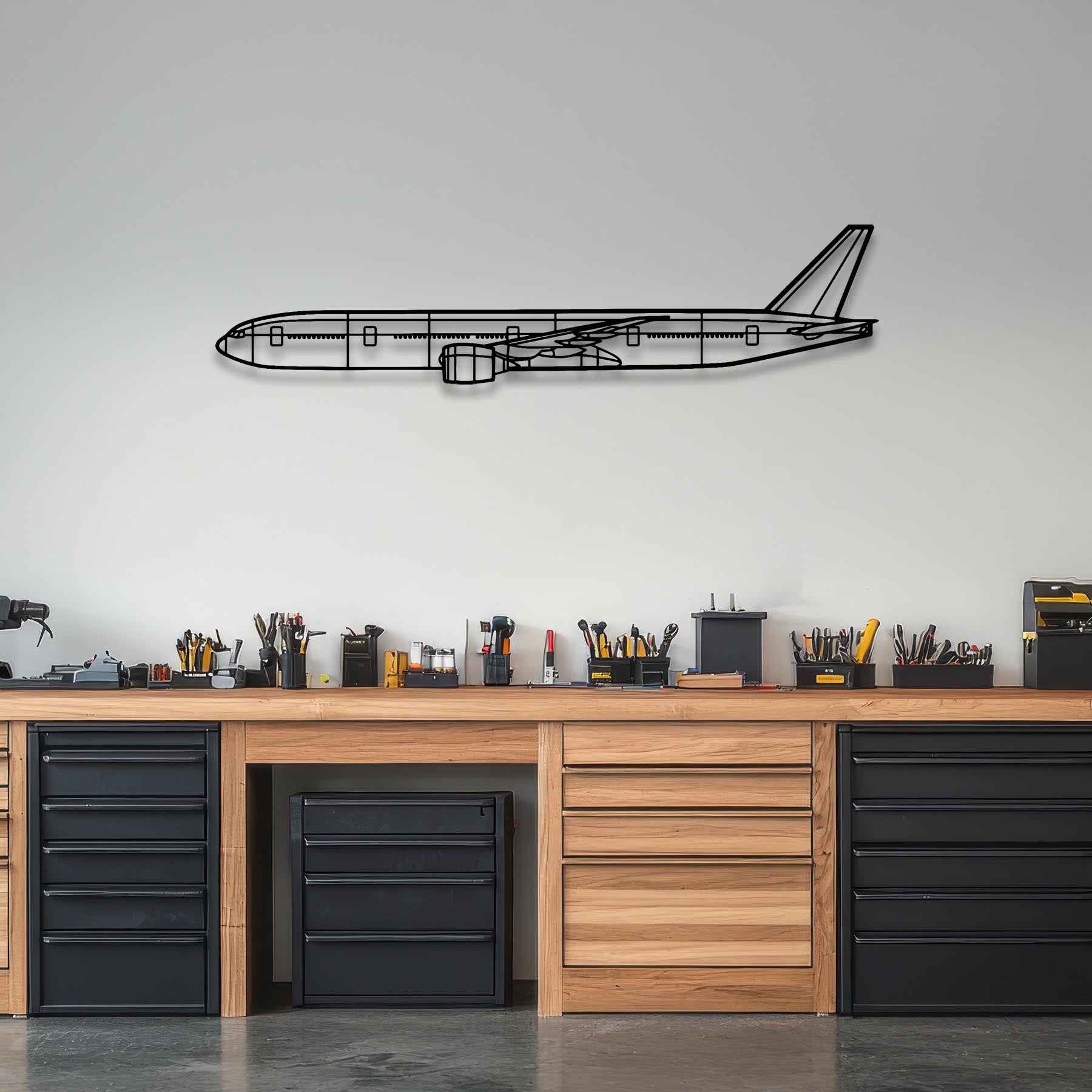 PA-46-350P Malibu Mirage Metal Aircraft Wall Art - NCP0241