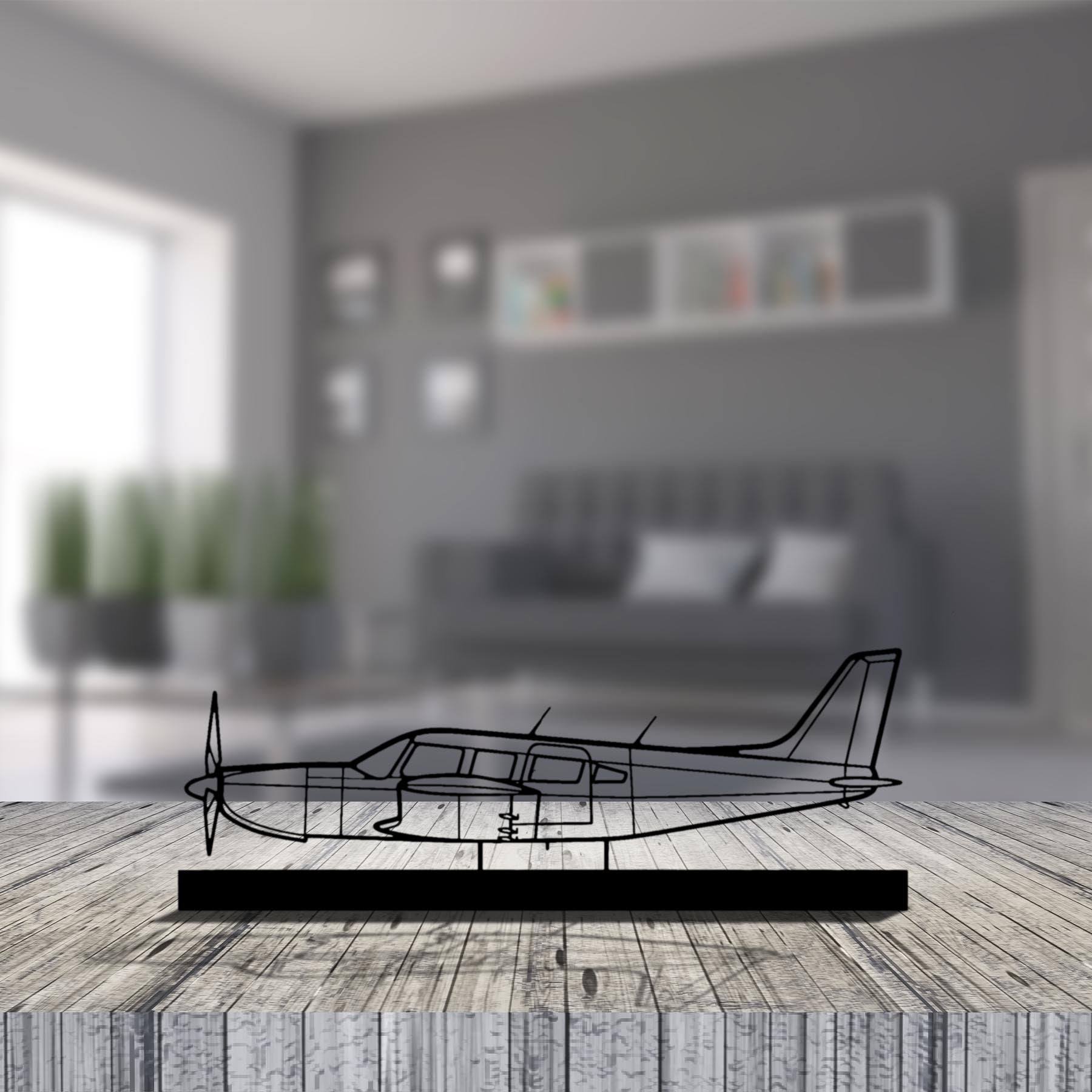 PA32R-301 Silhouette Metal Art Stand