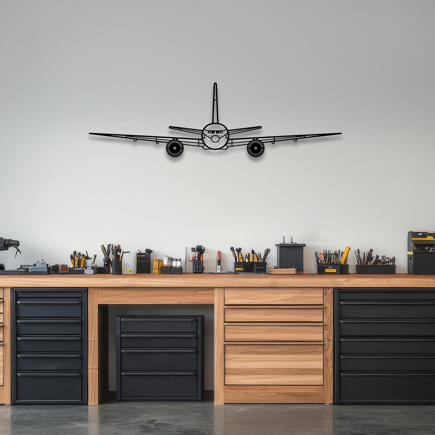 Piper J-3 Cub Metal Aircraft Wall Art - NCP0439