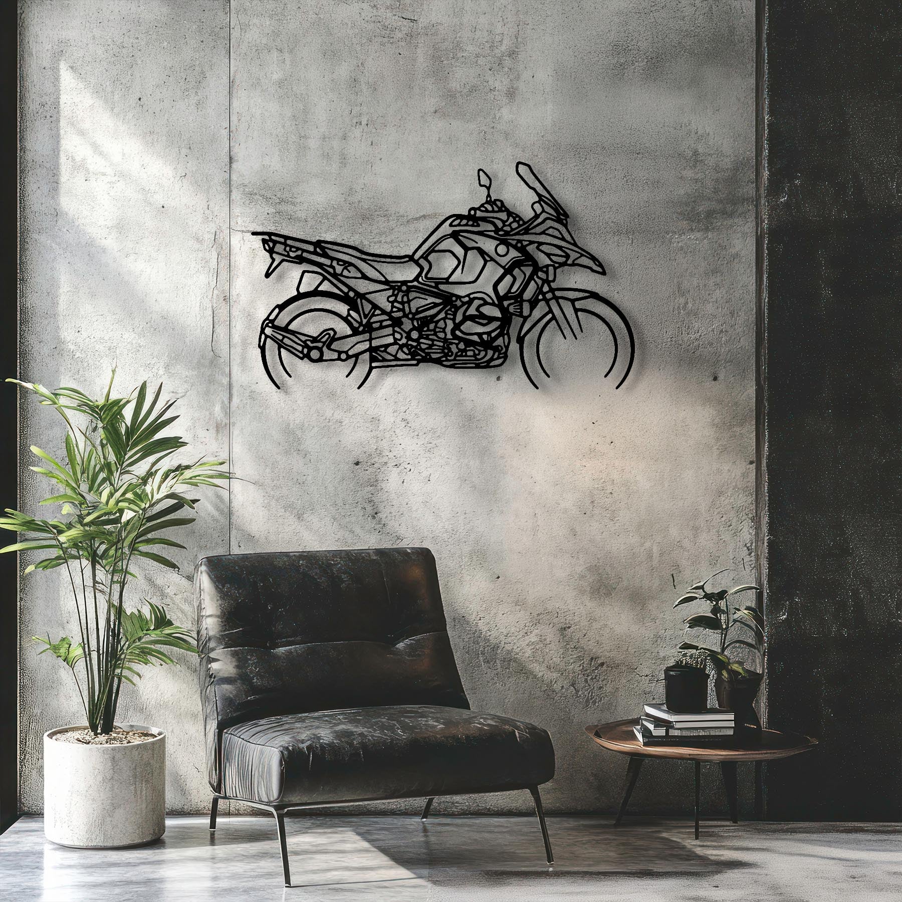 R1250 GSA Silhouette Metal Wall Art