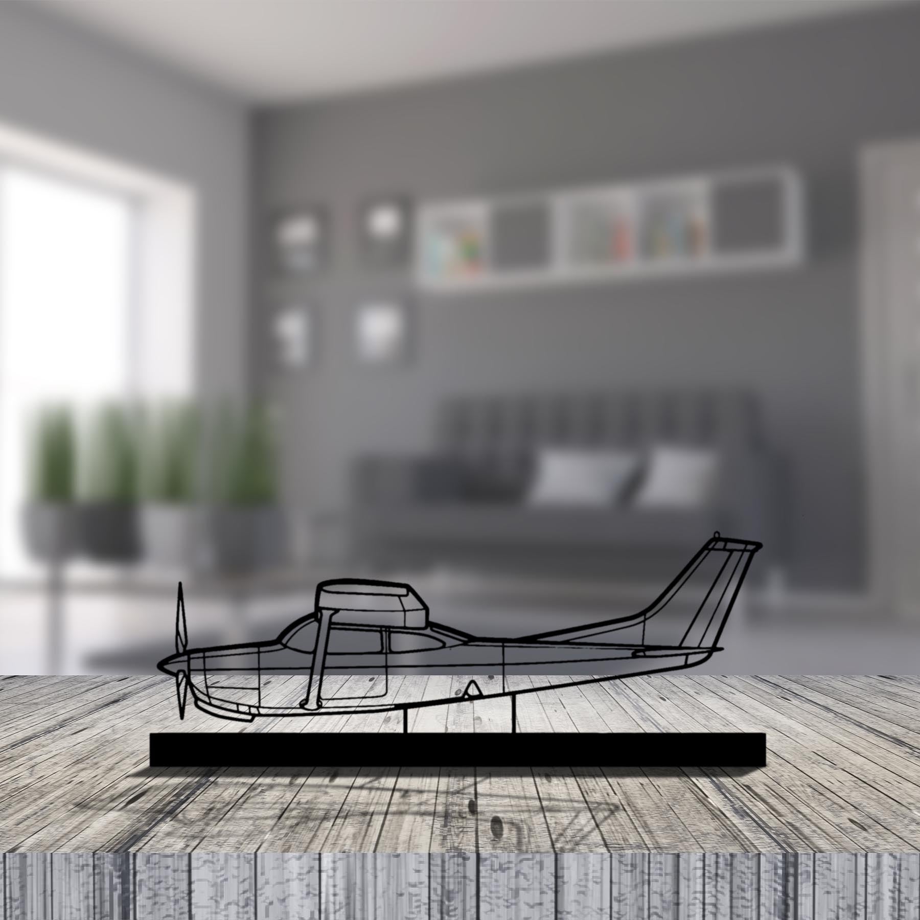 R182 Silhouette Metal Art Stand