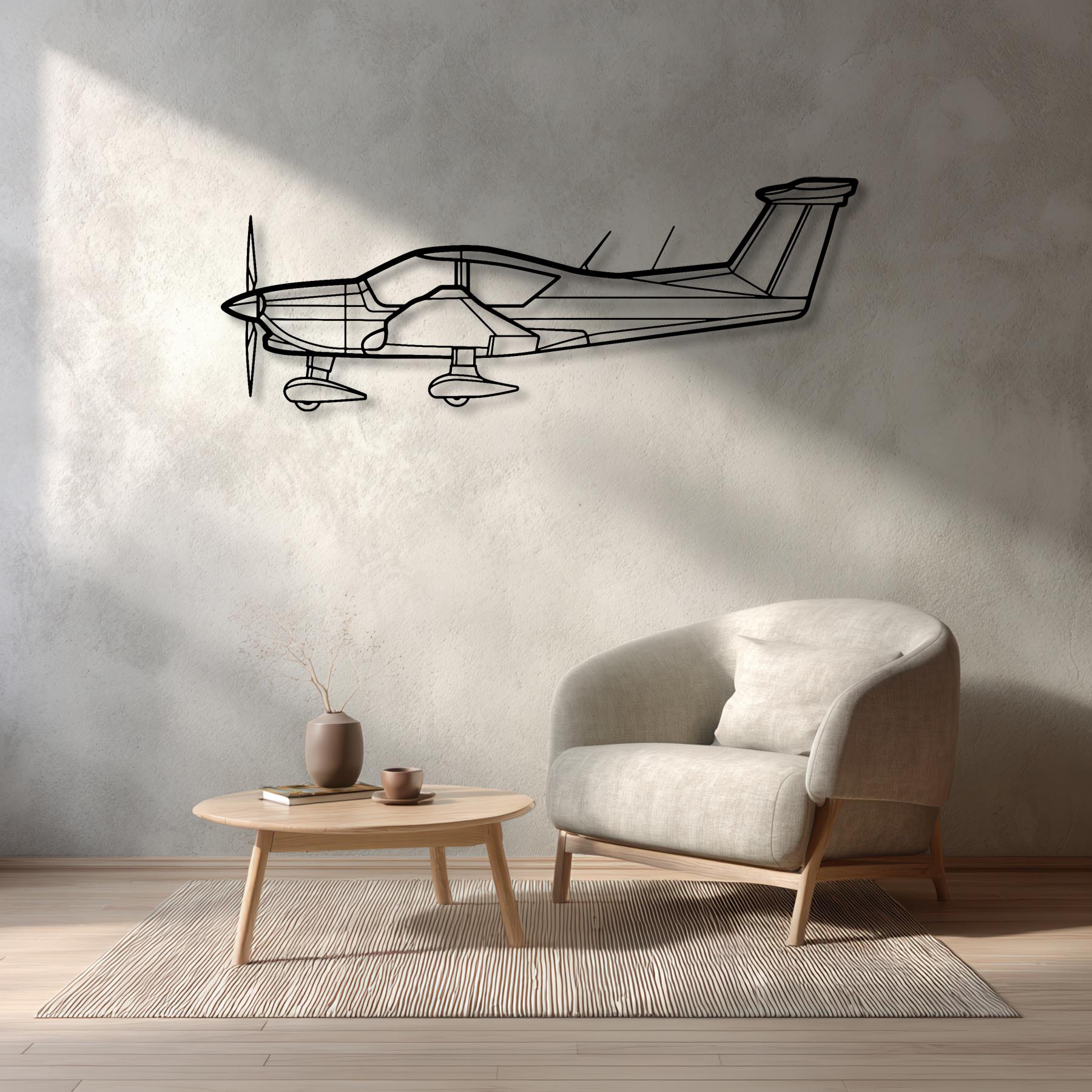 R3000-160 Metal Aircraft Wall Art - NCP0339
