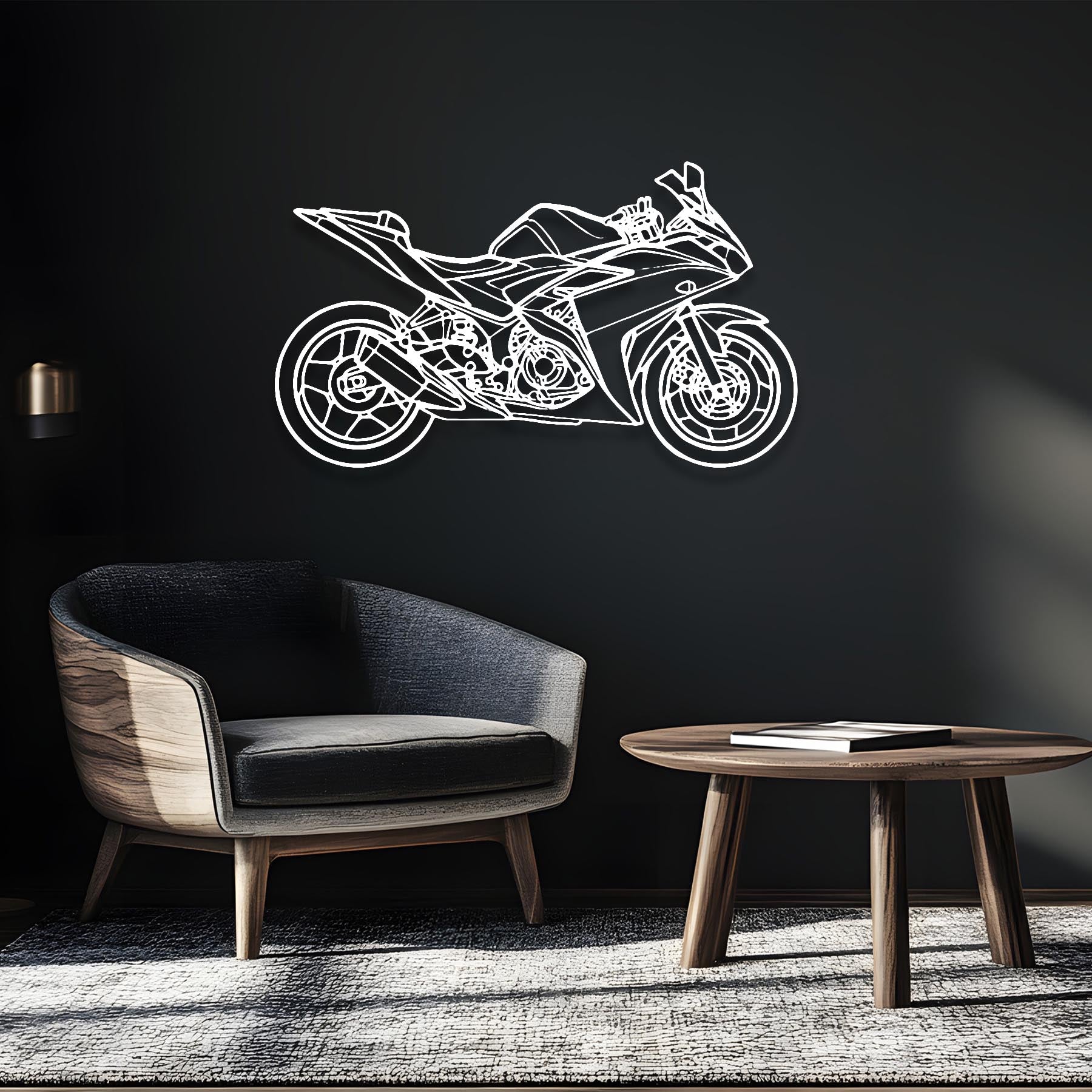 R3 2015 Silhouette Metal Wall Art