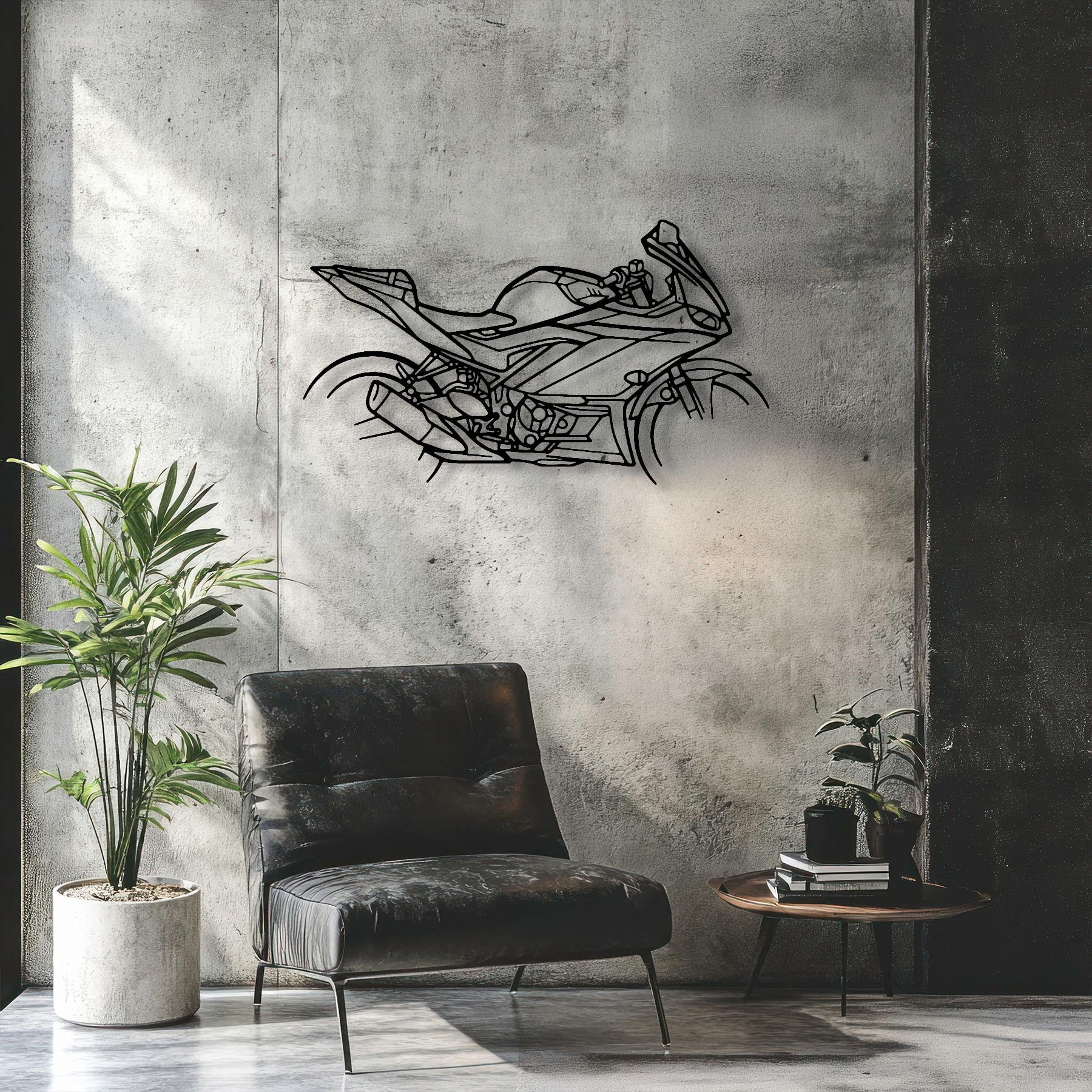 R3 Silhouette Metal Wall Art