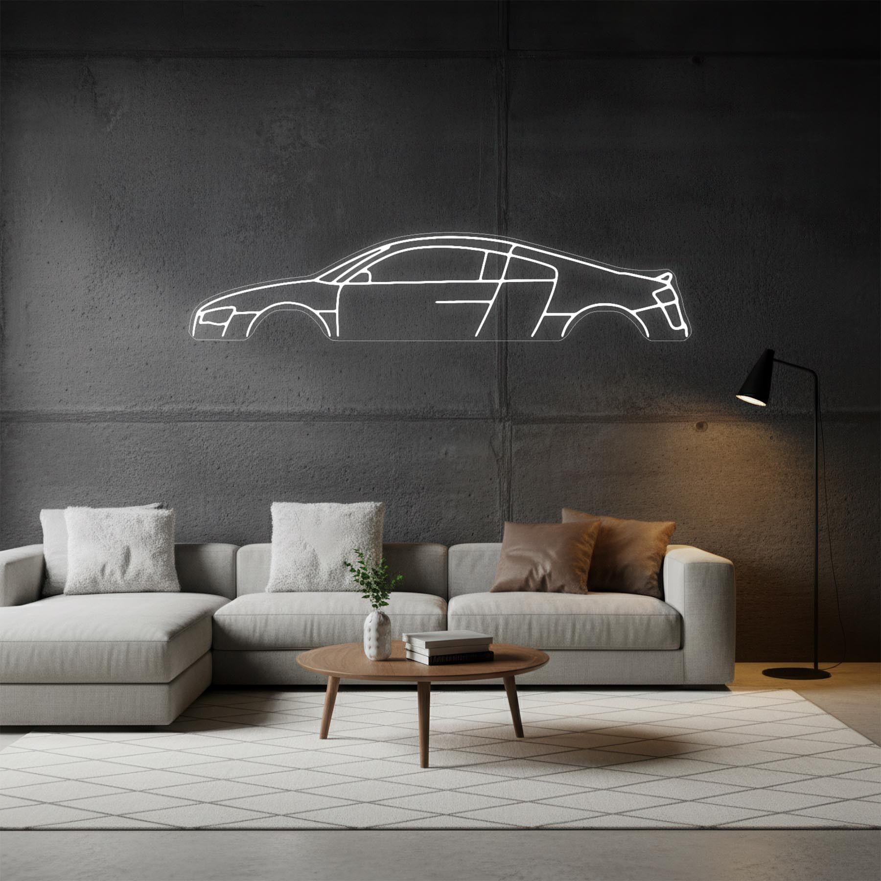 R8 2014 Neon Silhouette