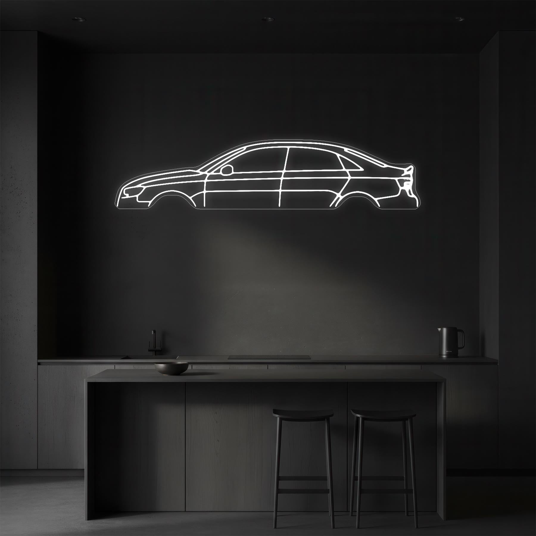 RS3 2018 Neon Silhouette