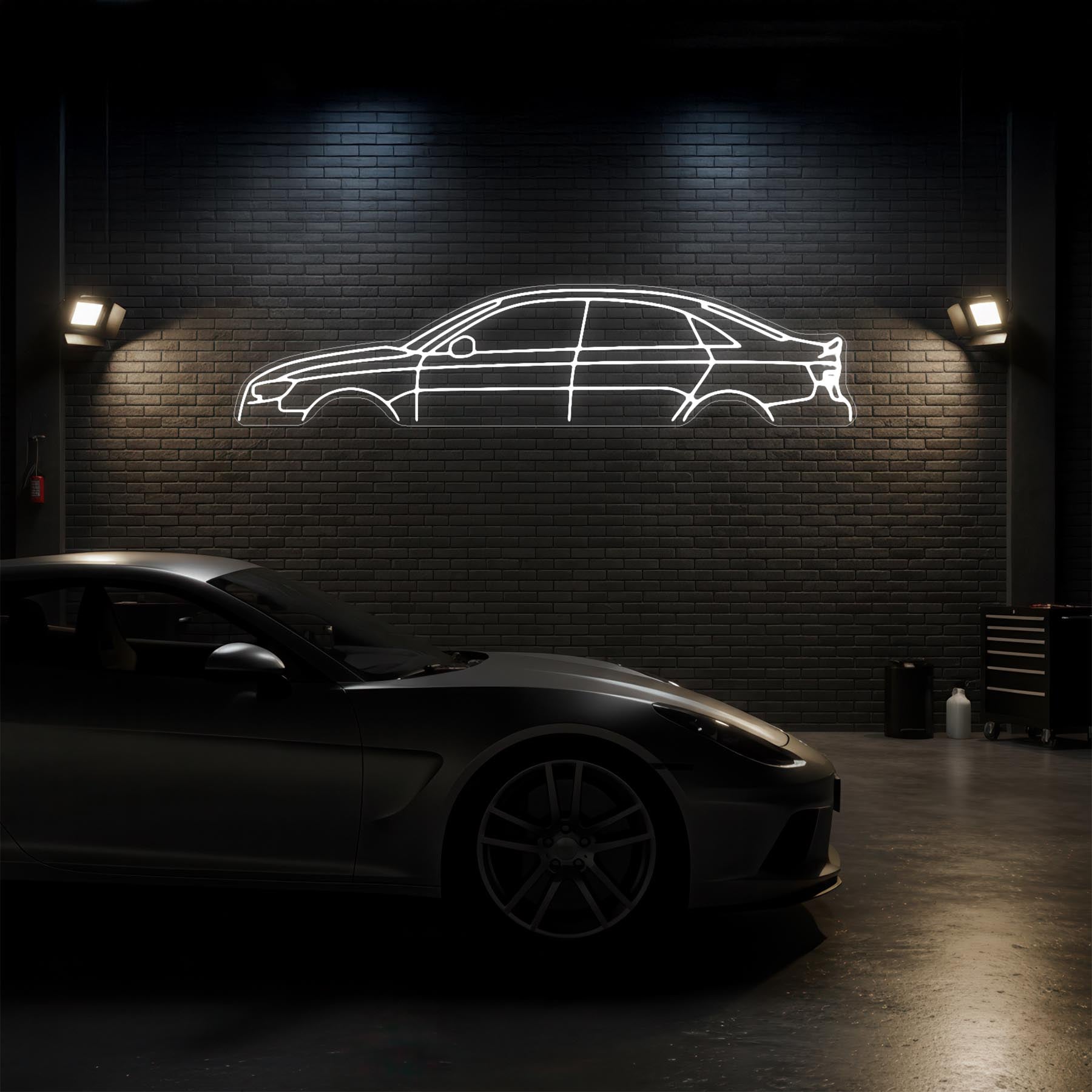 RS3 2018 Neon Silhouette