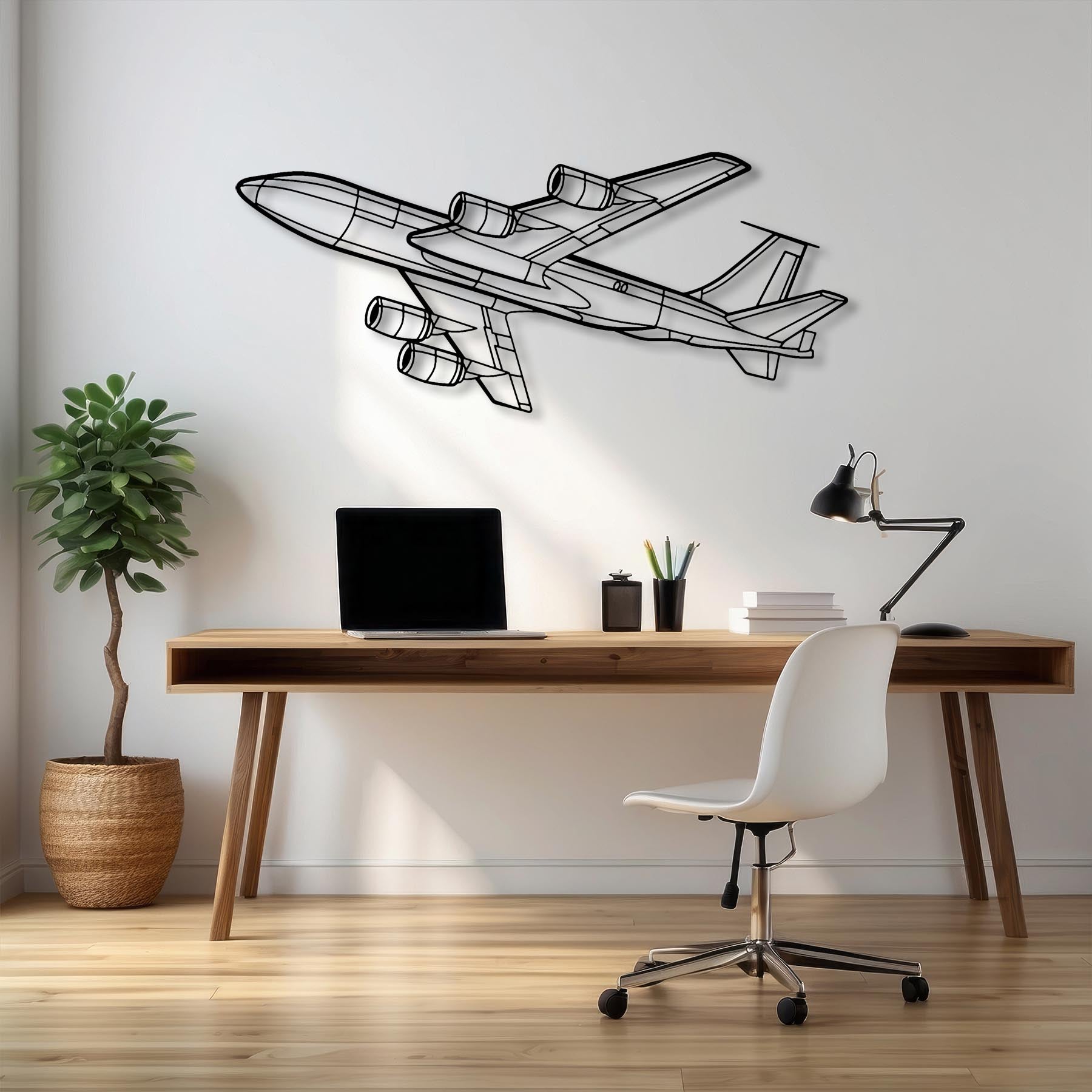 RV-10 Angle Metal Aircraft Wall Art - NCP0442