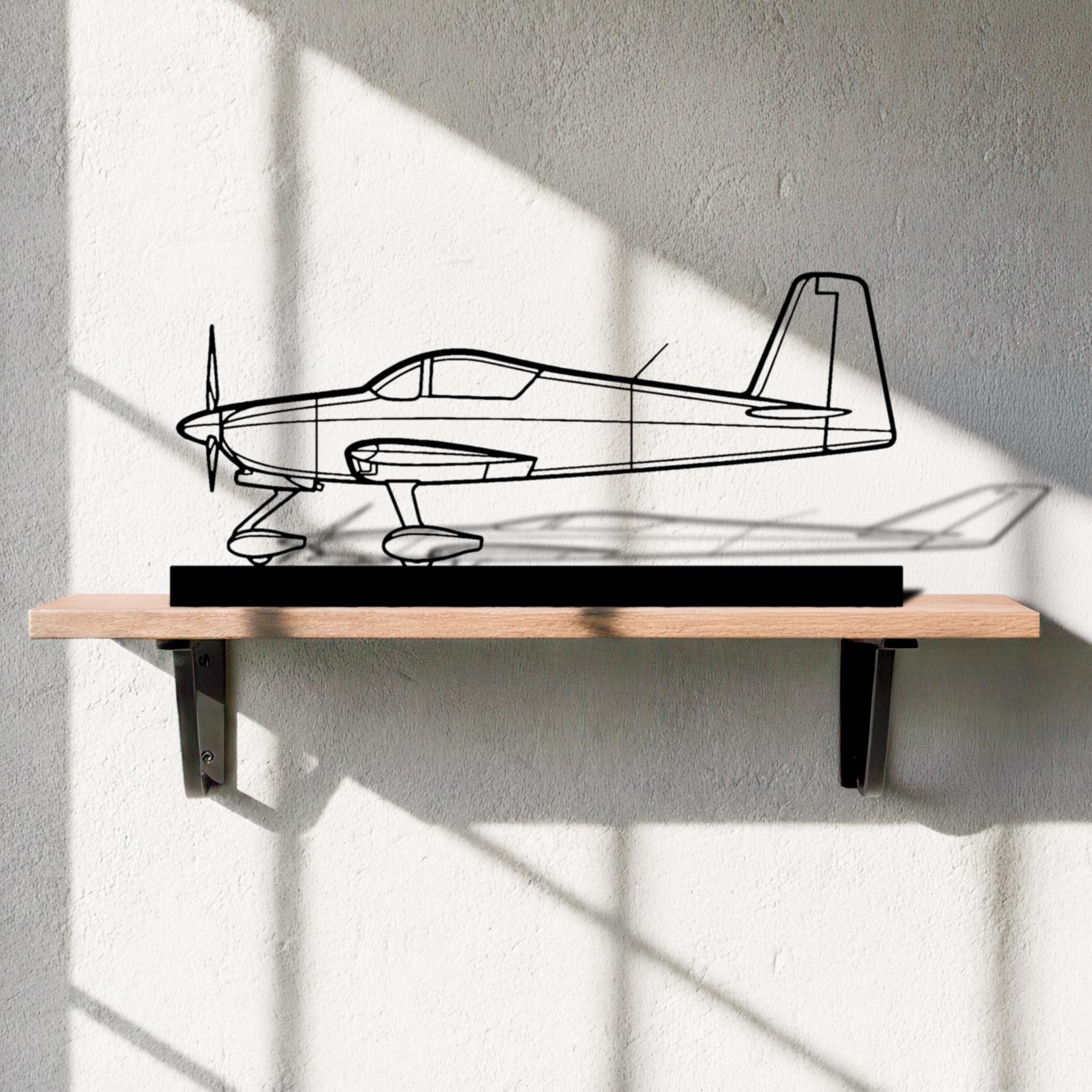 RV-7 Silhouette Metal Art Stand