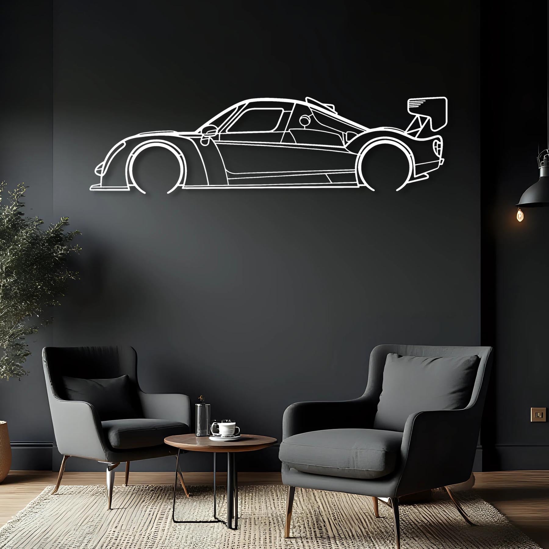 RXC 2014 Detailed Silhouette Metal Wall Art
