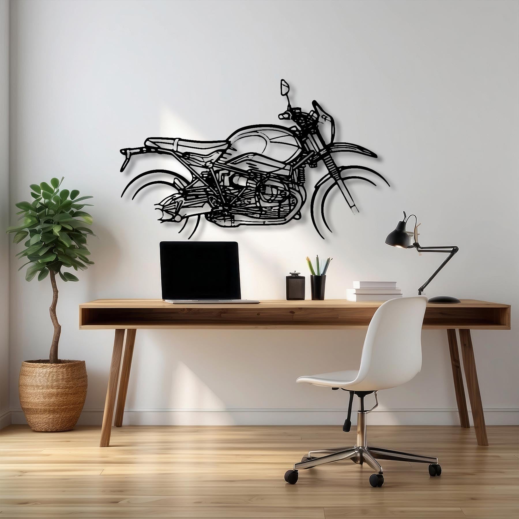 R Nine T Urban 2017 Silhouette Metal Wall Art