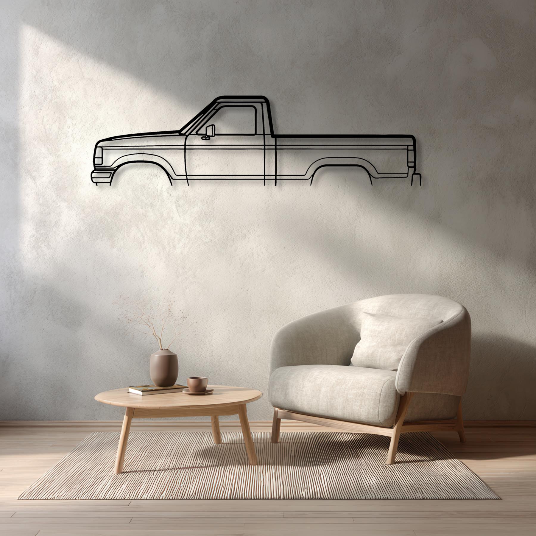 Ranger 1992 Classic Silhouette Metal Wall Art