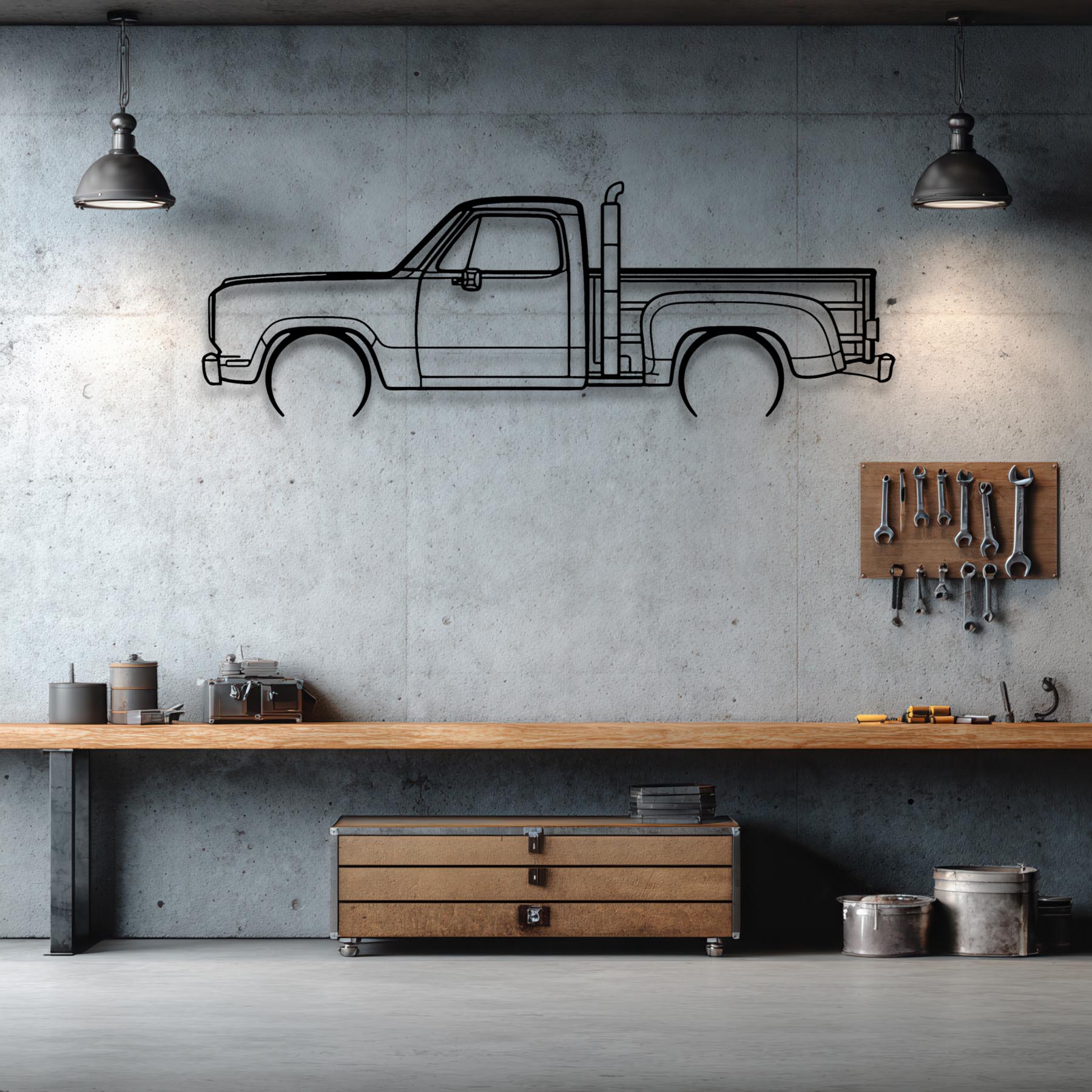 Red Express 1979 Detailed Silhouette Metal Wall Art