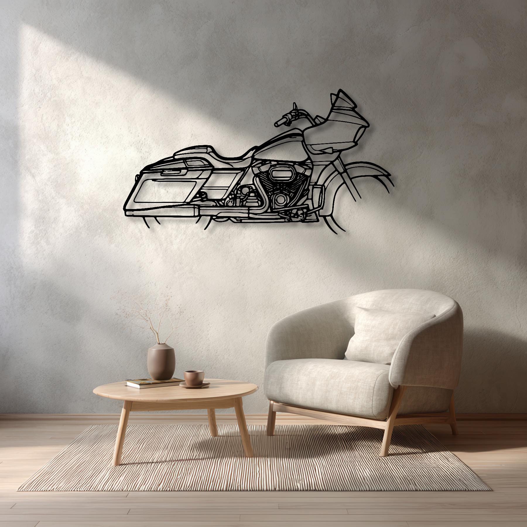 Road Glide Special 2021 Silhouette Metal Wall Art