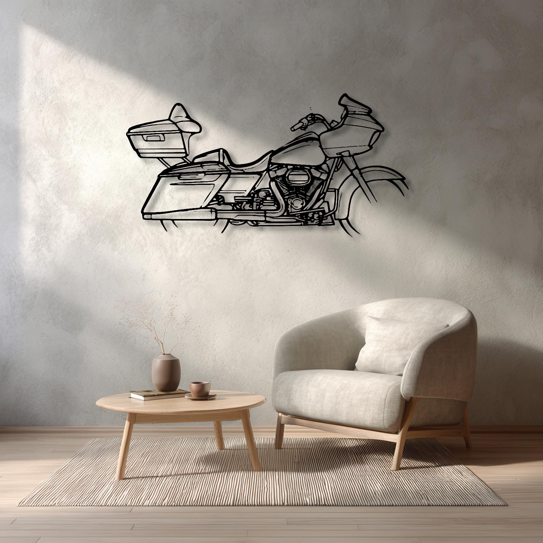 Road Glide Special 2022 Silhouette Metal Wall Art