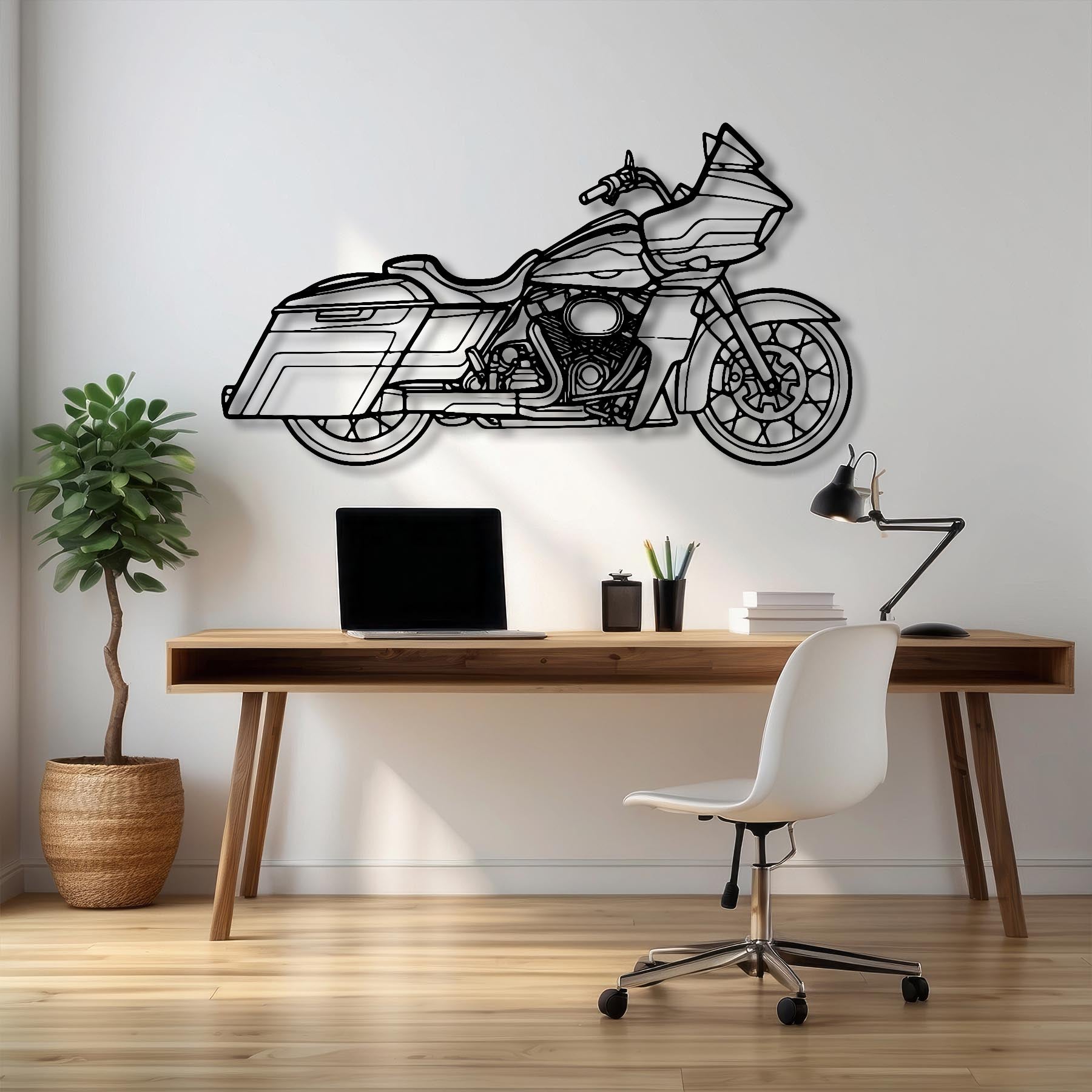 Road Glide Special 2022 Silhouette Metal Wall Art