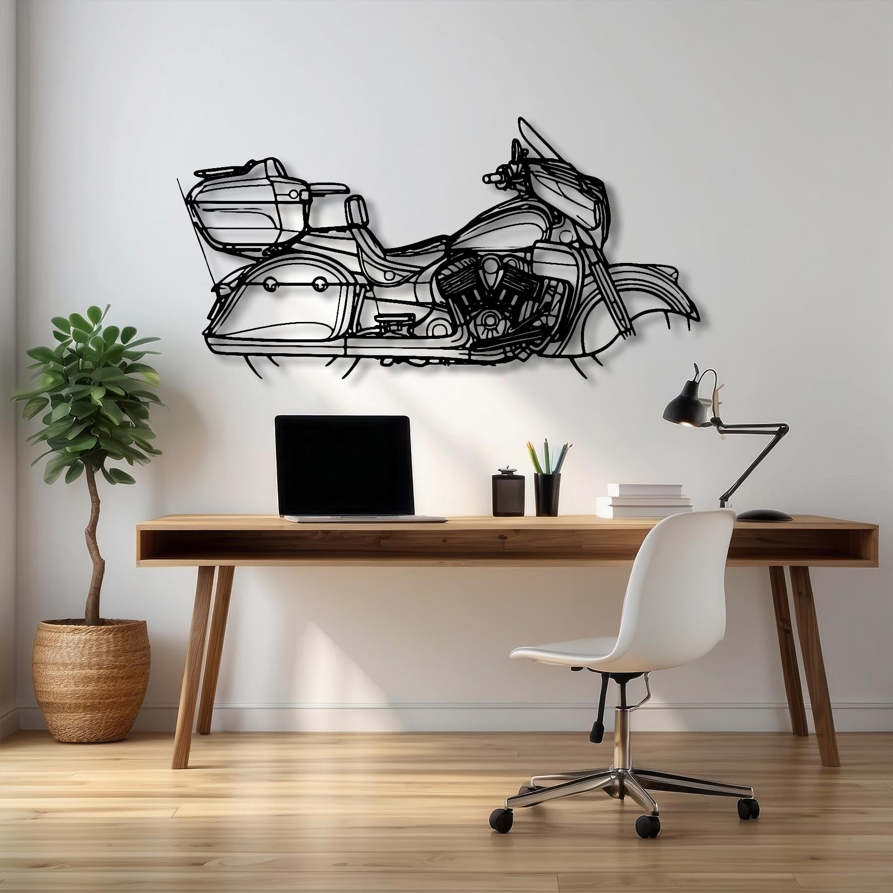 Roadmaster 2021 Silhouette Metal Wall Art