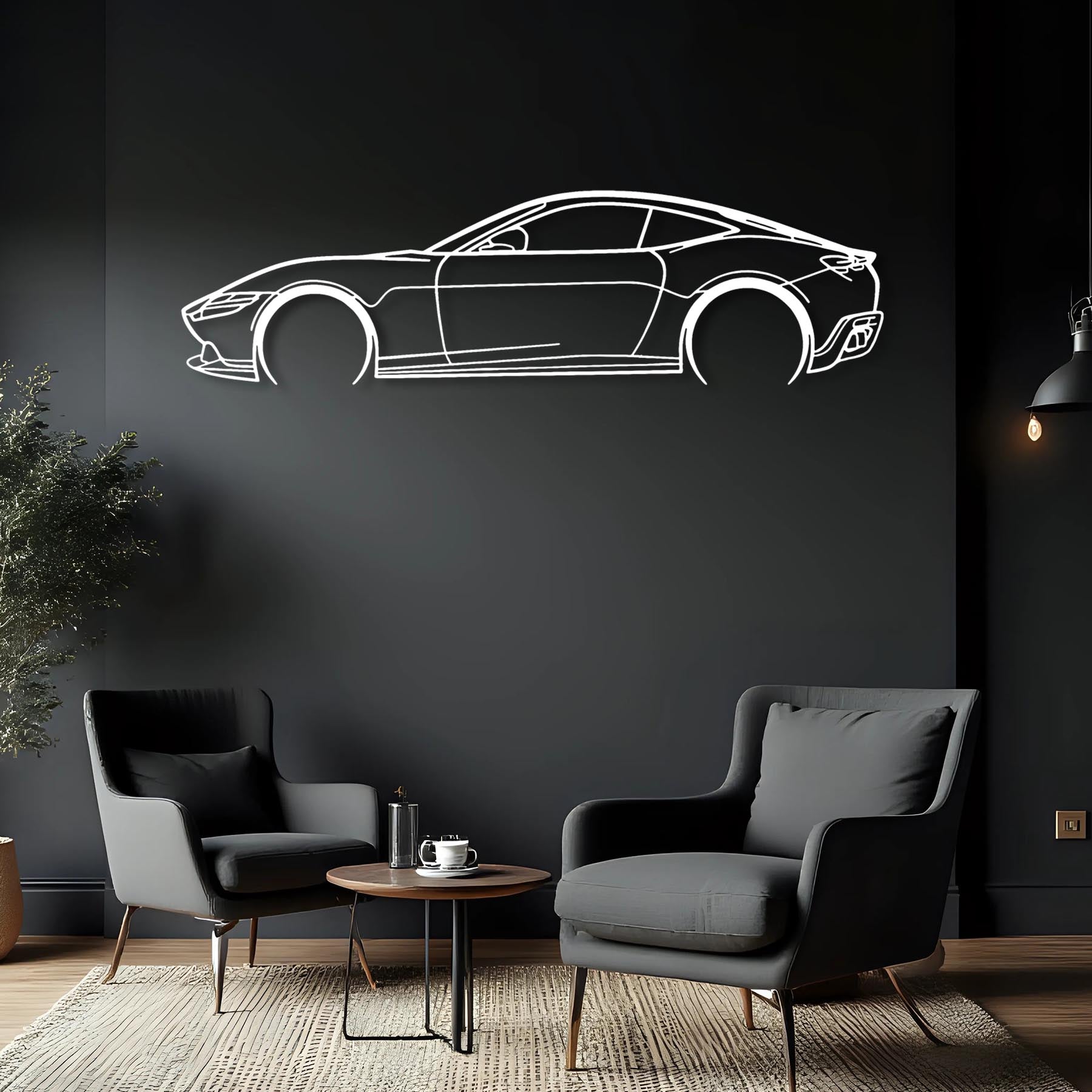 Roma 2021 Detailed Silhouette Metal Wall Art