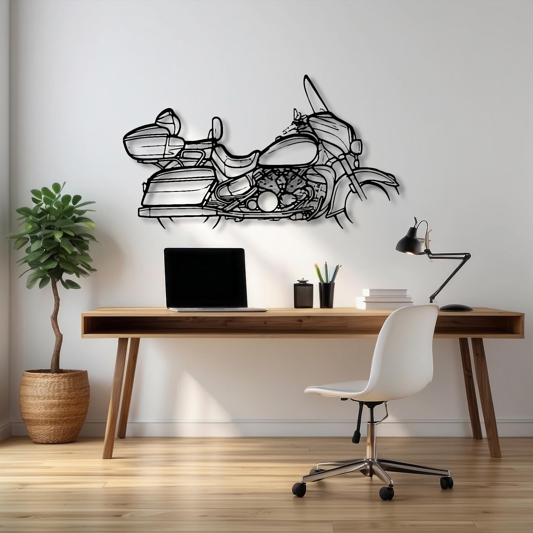 Royal Star 2007 Silhouette Metal Wall Art