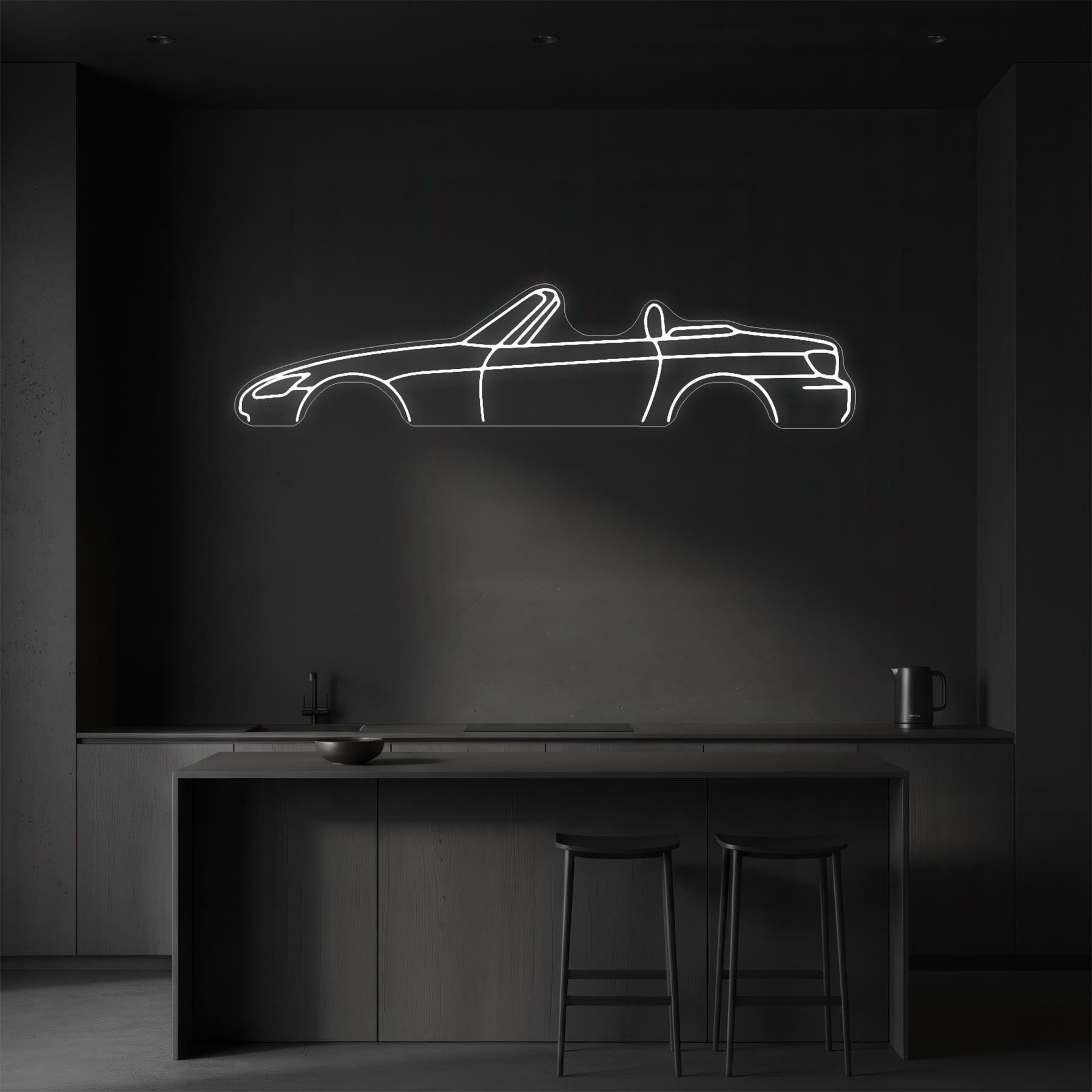 S2000 Neon Silhouette