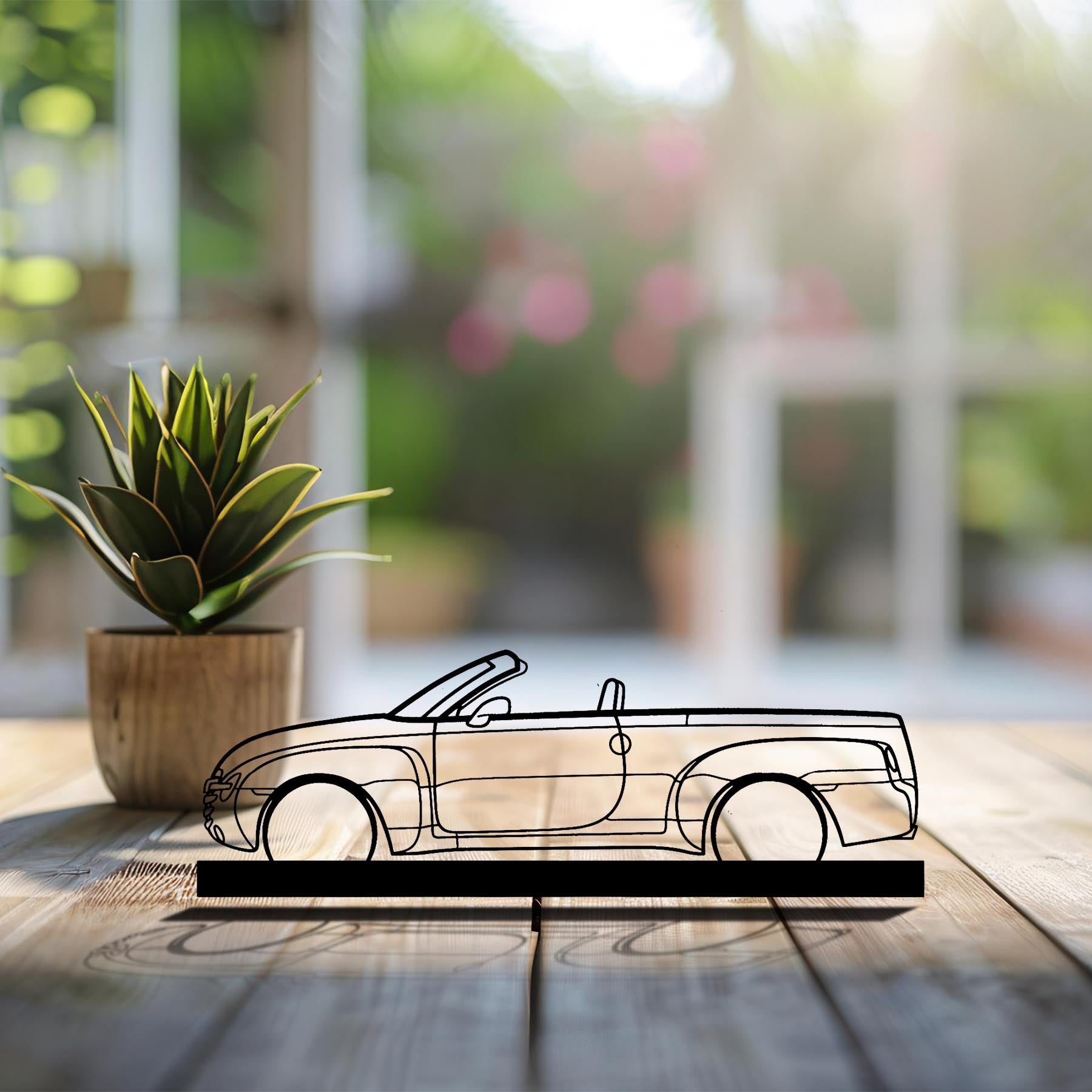 SSR Silhouette Metal Art Stand