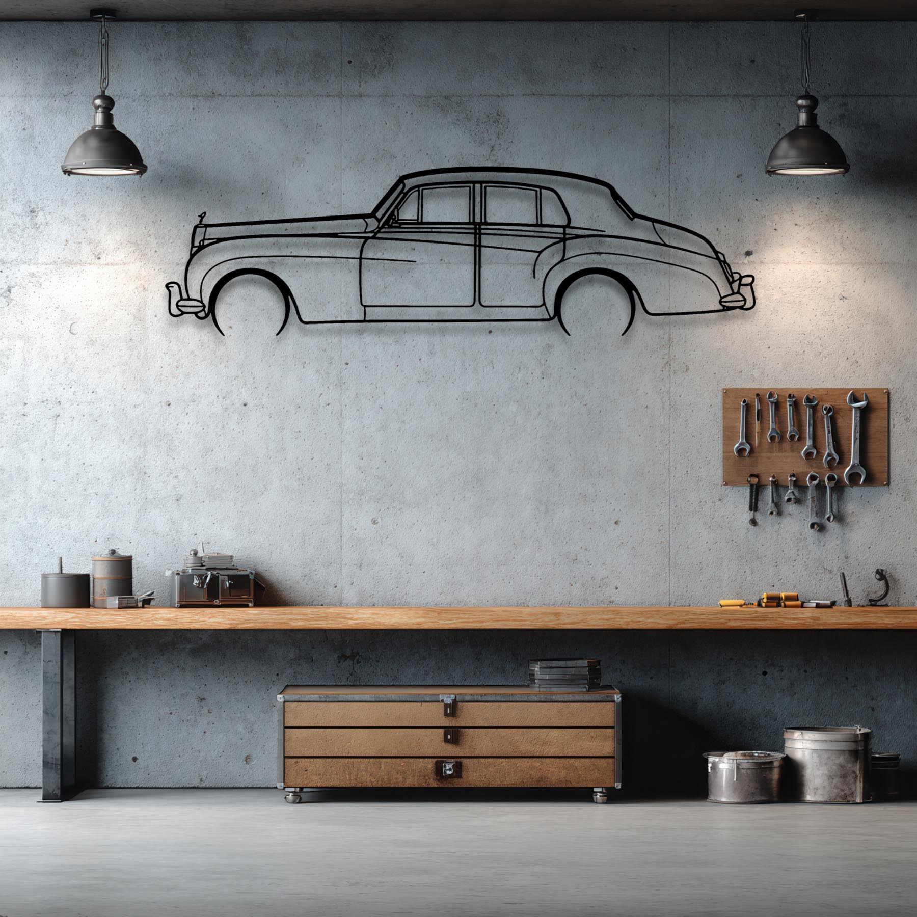 Silver Cloud 2 Detailed Silhouette Metal Wall Art