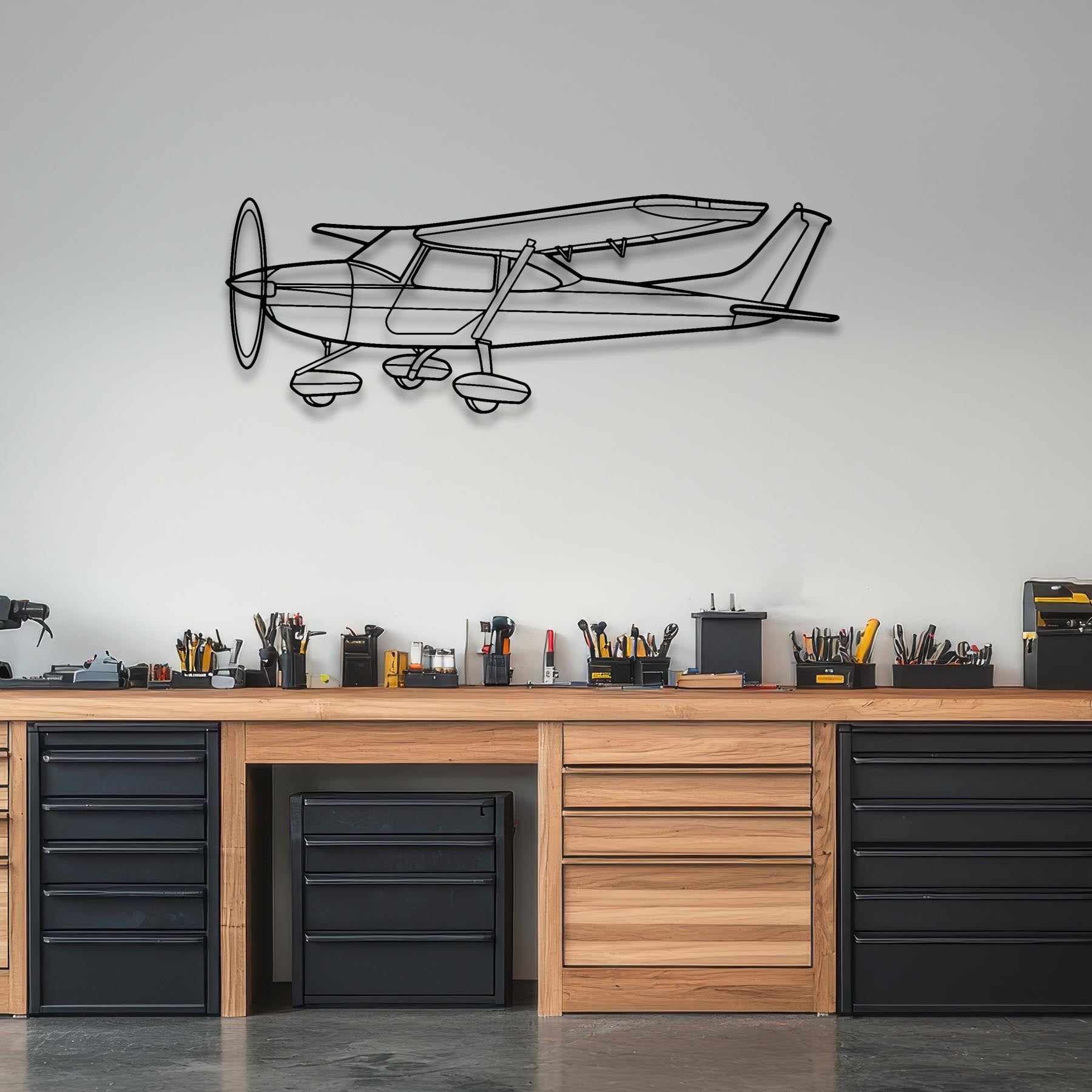 Skylane UL Angle Metal Aircraft Wall Art - NCP0493