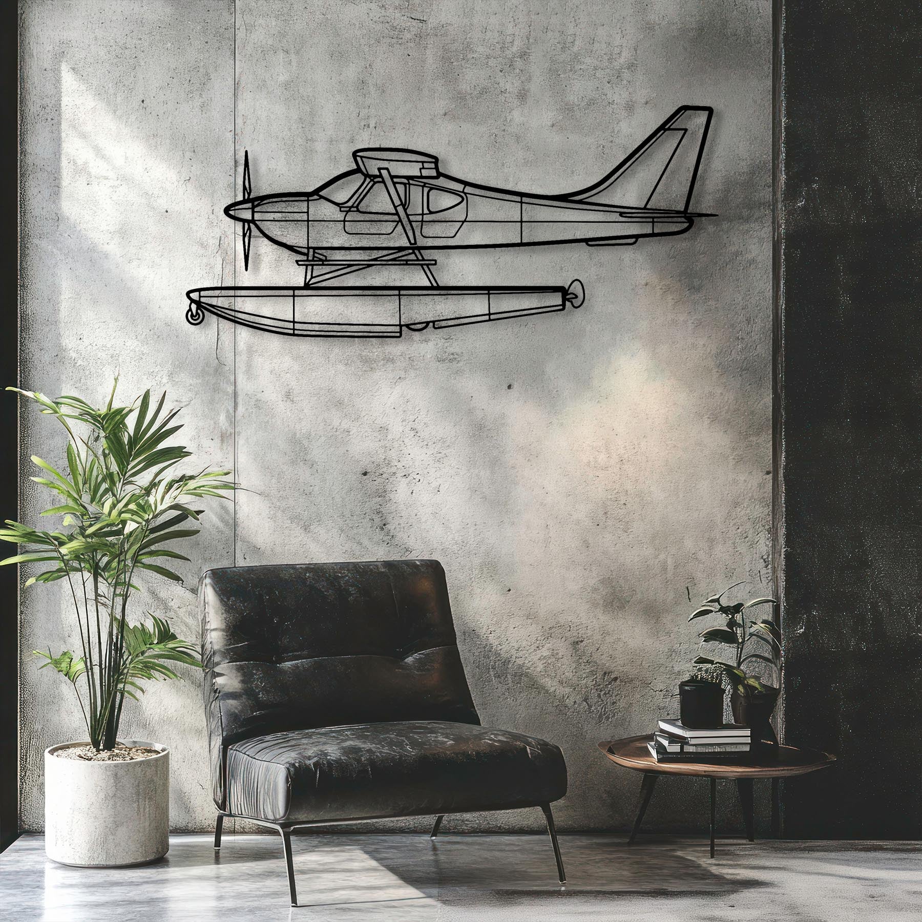 Sportsman 2+2 Metal Aircraft Wall Art - NCP0345