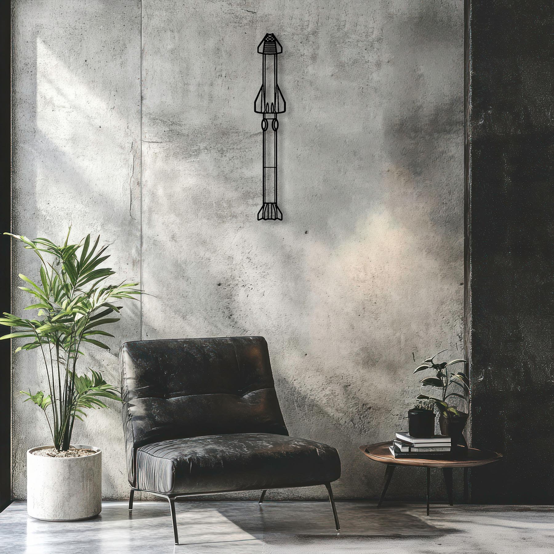 Starship Metal Aircraft Wall Art - NCP0598