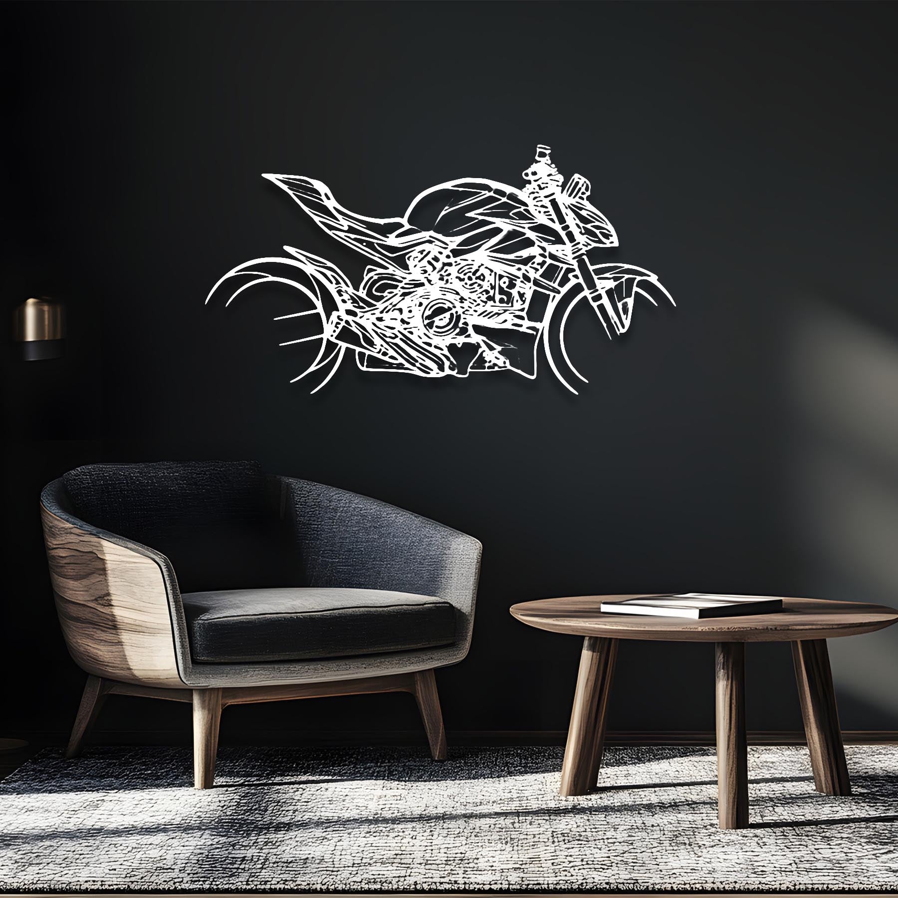 StreetFighter V4S Performance 2022 Silhouette Metal Wall Art