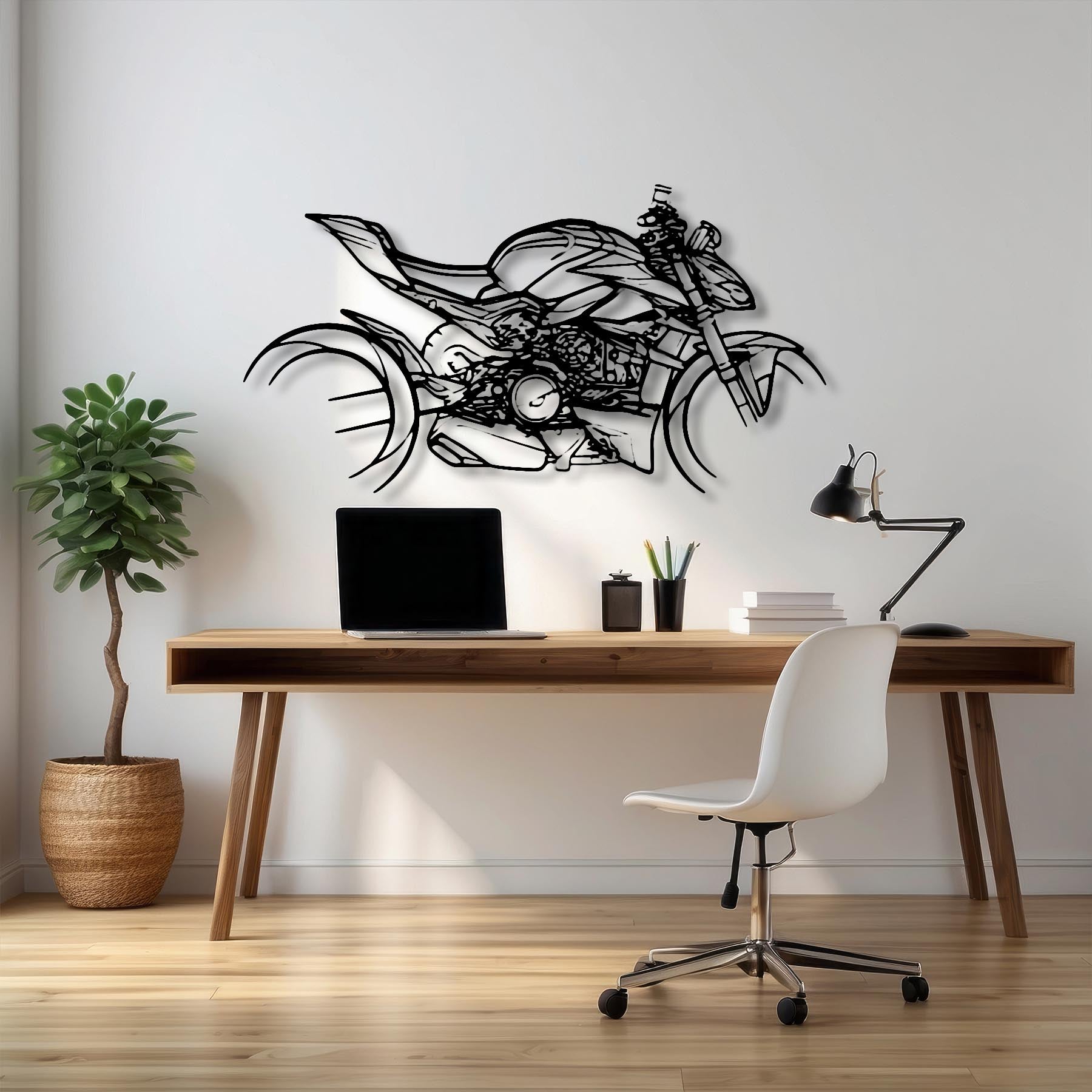 StreetFighter V4 SP Silhouette Metal Wall Art