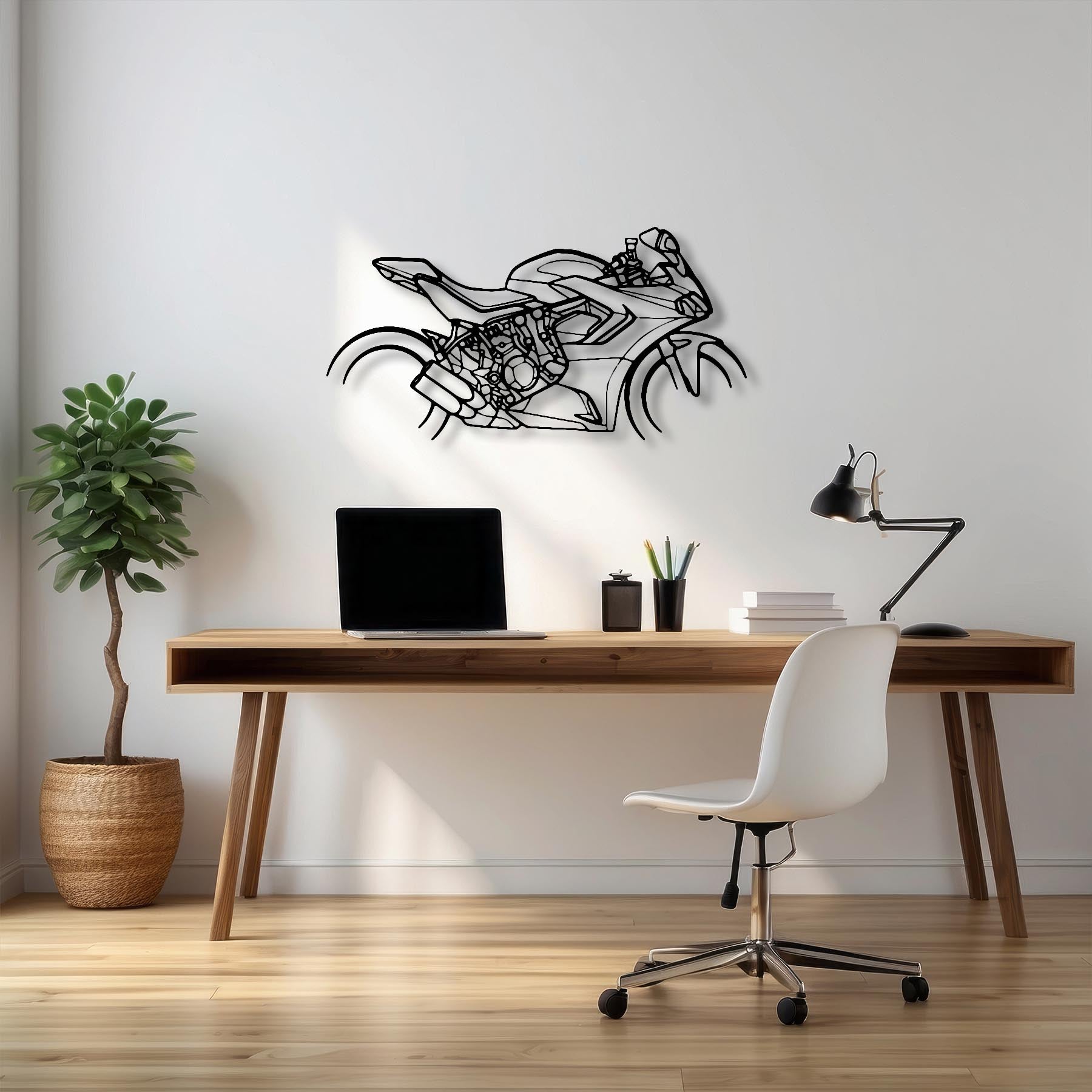 SuperSport 950S 2022 Silhouette Metal Wall Art