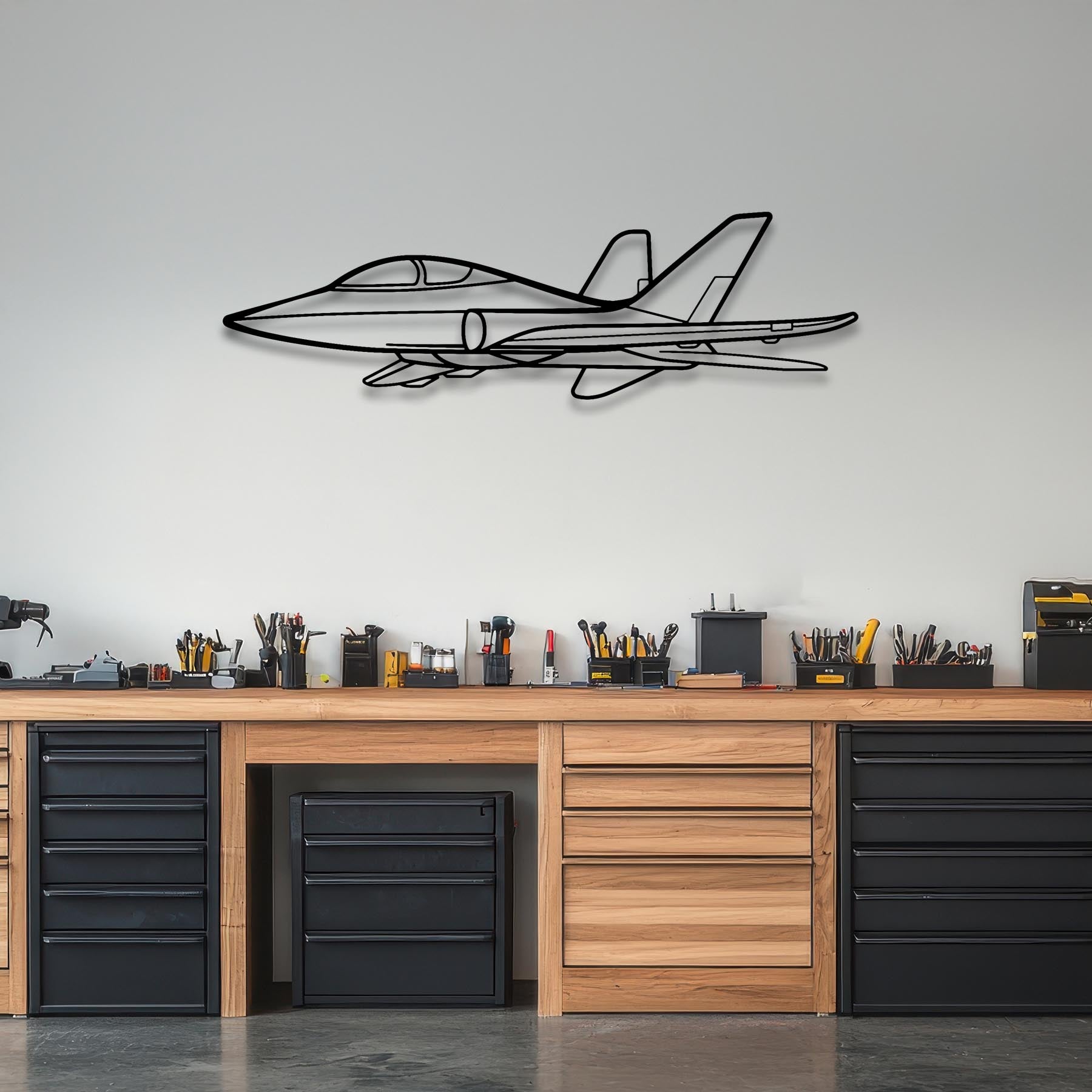 Super Scorpion Metal Aircraft Wall Art - NCP0398